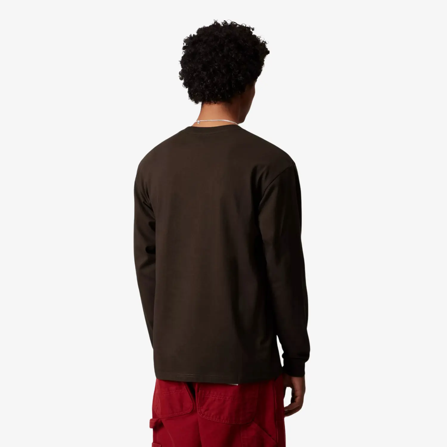 CARHARTT WIP -  MANCHES LONGUES CHASE - TOBACCO -  Klubb