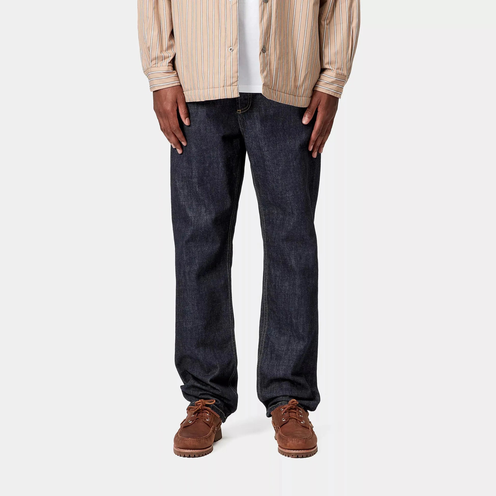 CARHARTT WIP -  MARLOW PANT BLUE RINSED -  Klubb