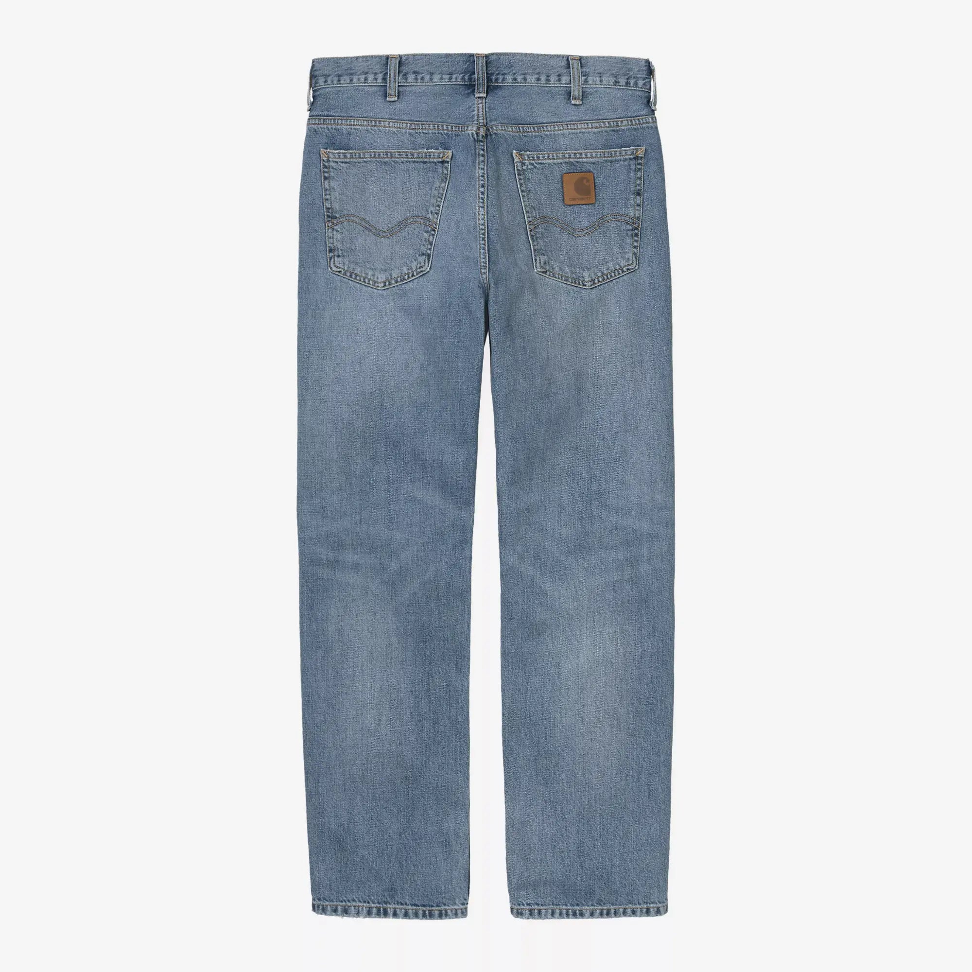MARLOW PANT BLUE WORN BLEACHED