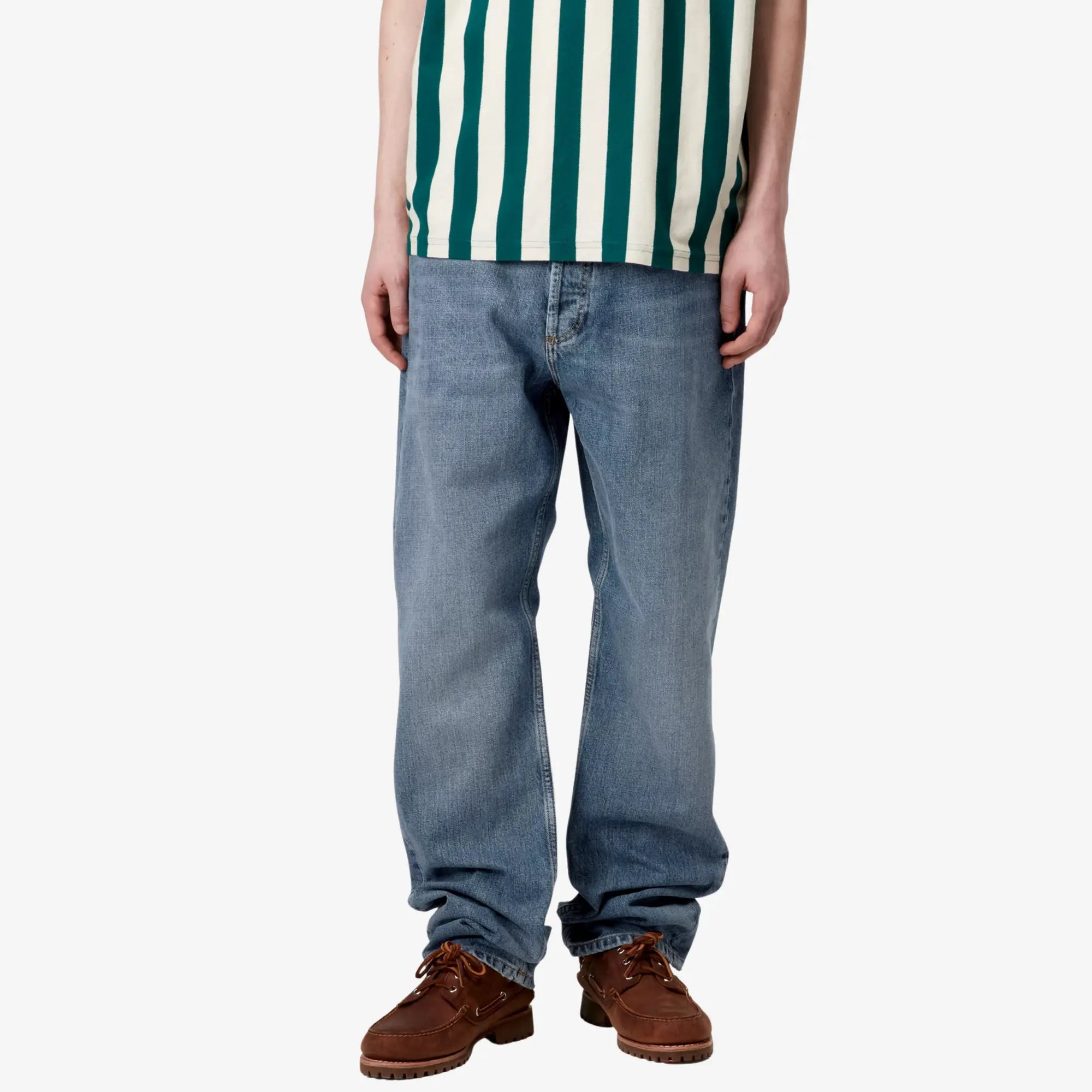 MARLOW PANT BLUE WORN BLEACHED