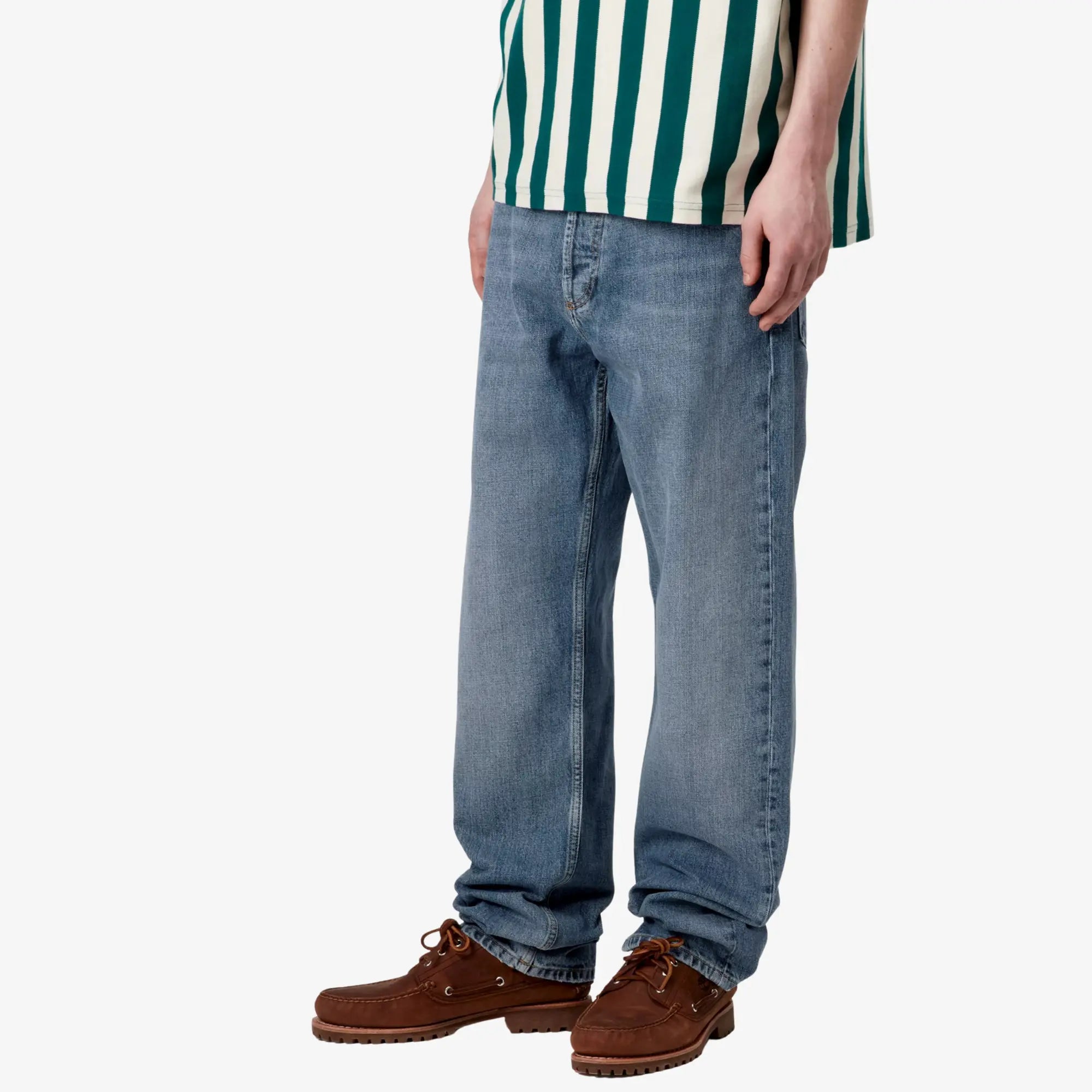 MARLOW PANT BLUE WORN BLEACHED