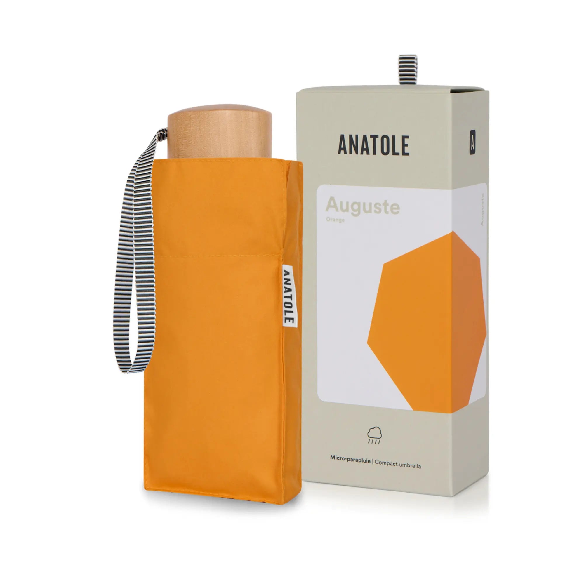 MINI PARAPLUIE - ORANGE - AUGUSTE
