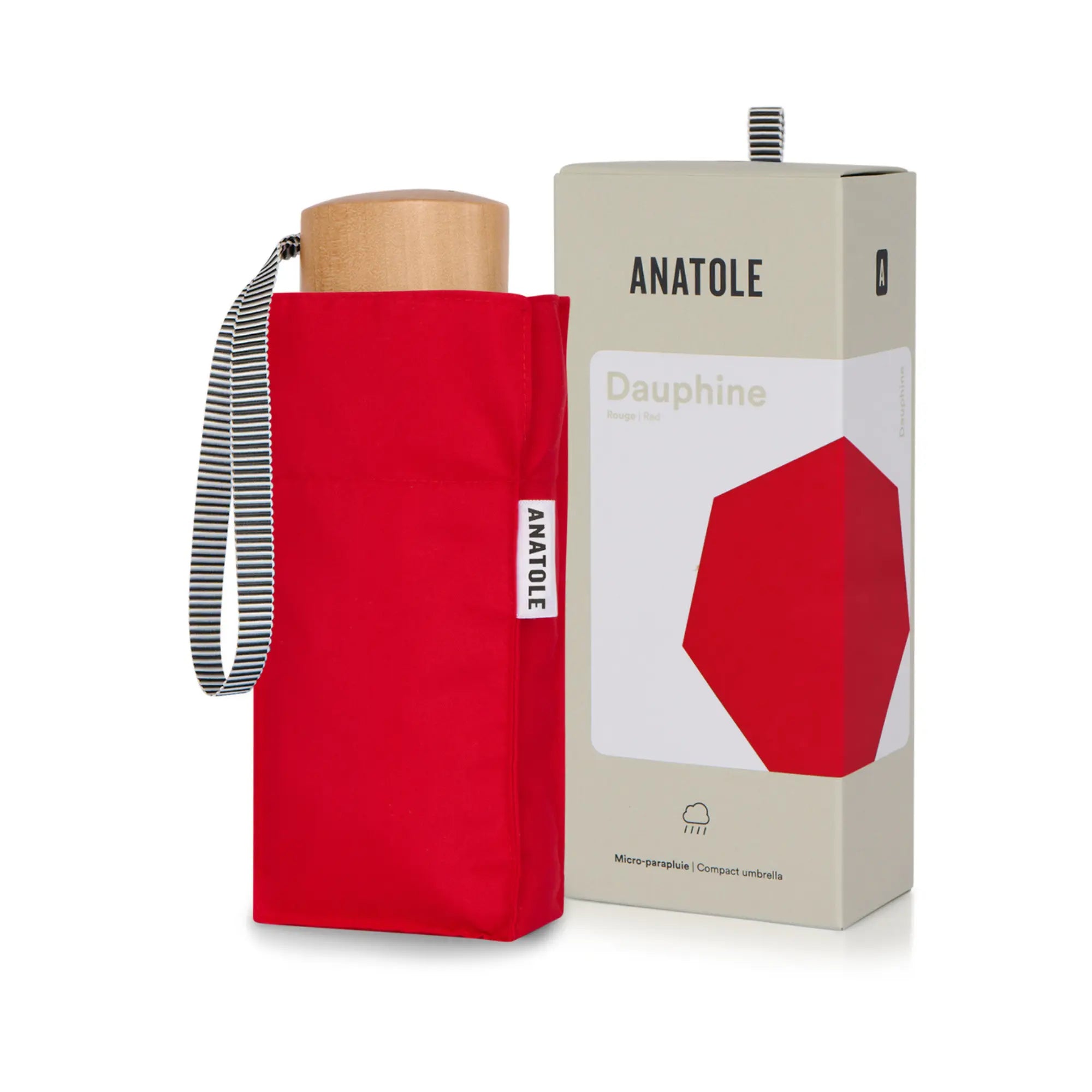 MINI PARAPLUIE - ROUGE - DAUPHINE