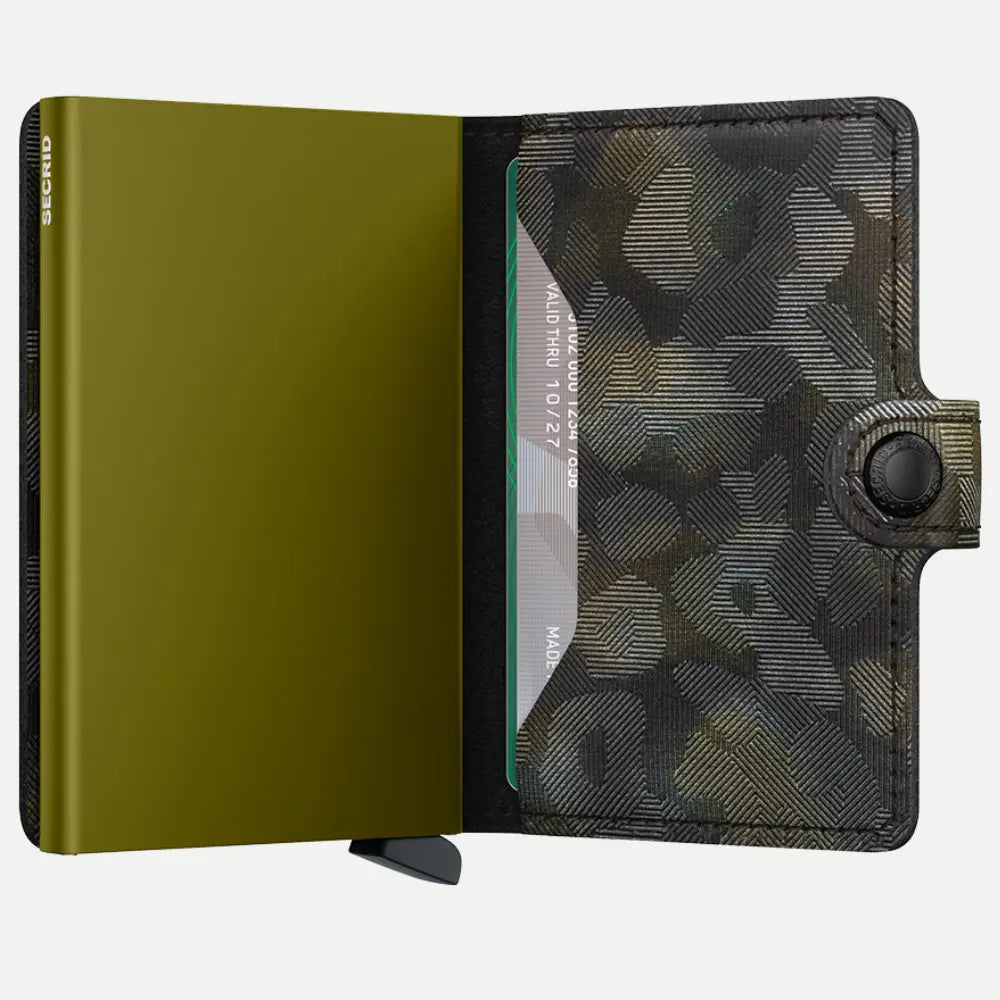 Miniwallet - Jungle Moss - Secrid - détail 2