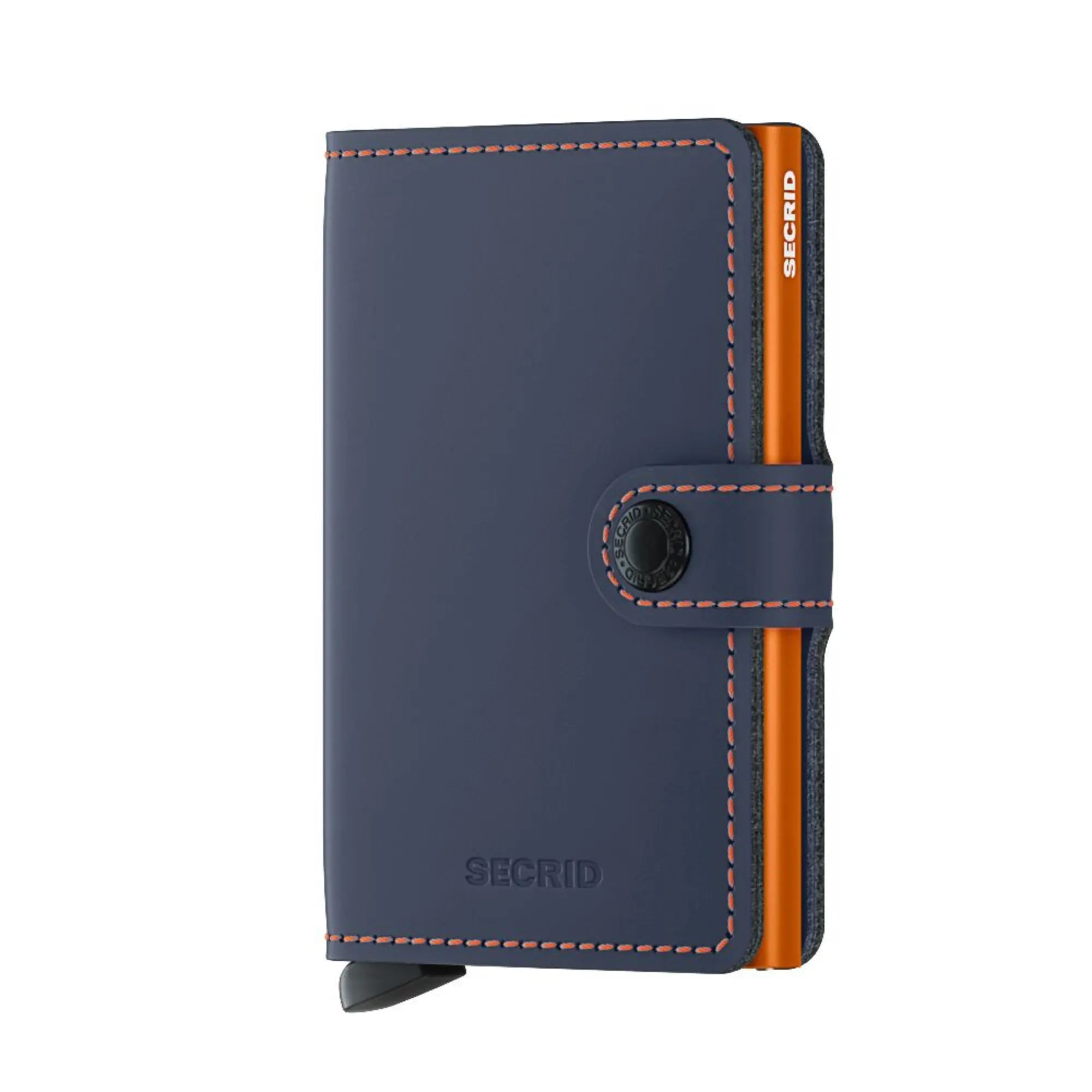 MINIWALLET - MATTE NIGHTBLUE & ORANGE