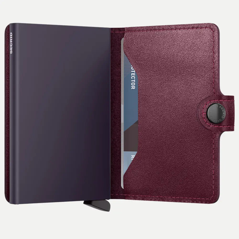 Miniwallet - Original Cranberry - Secrid - détail 2