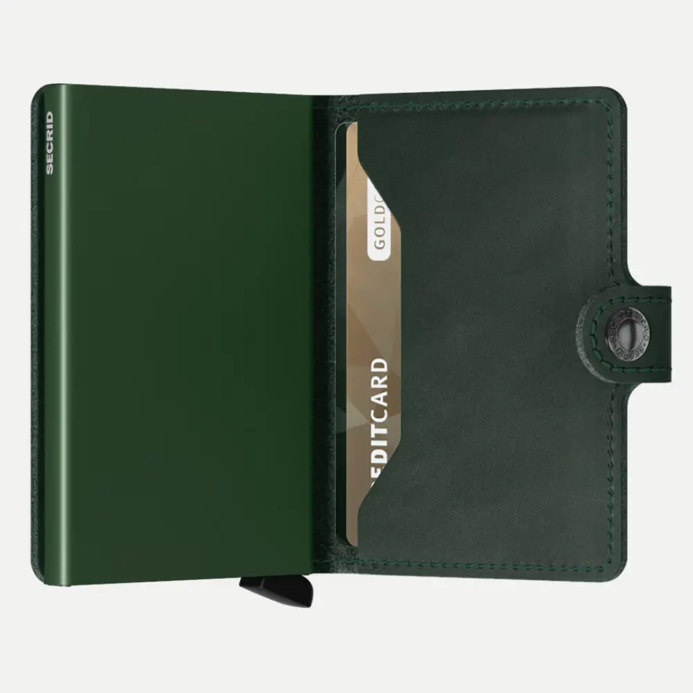 Miniwallet - Original Green - Secrid - détail 2