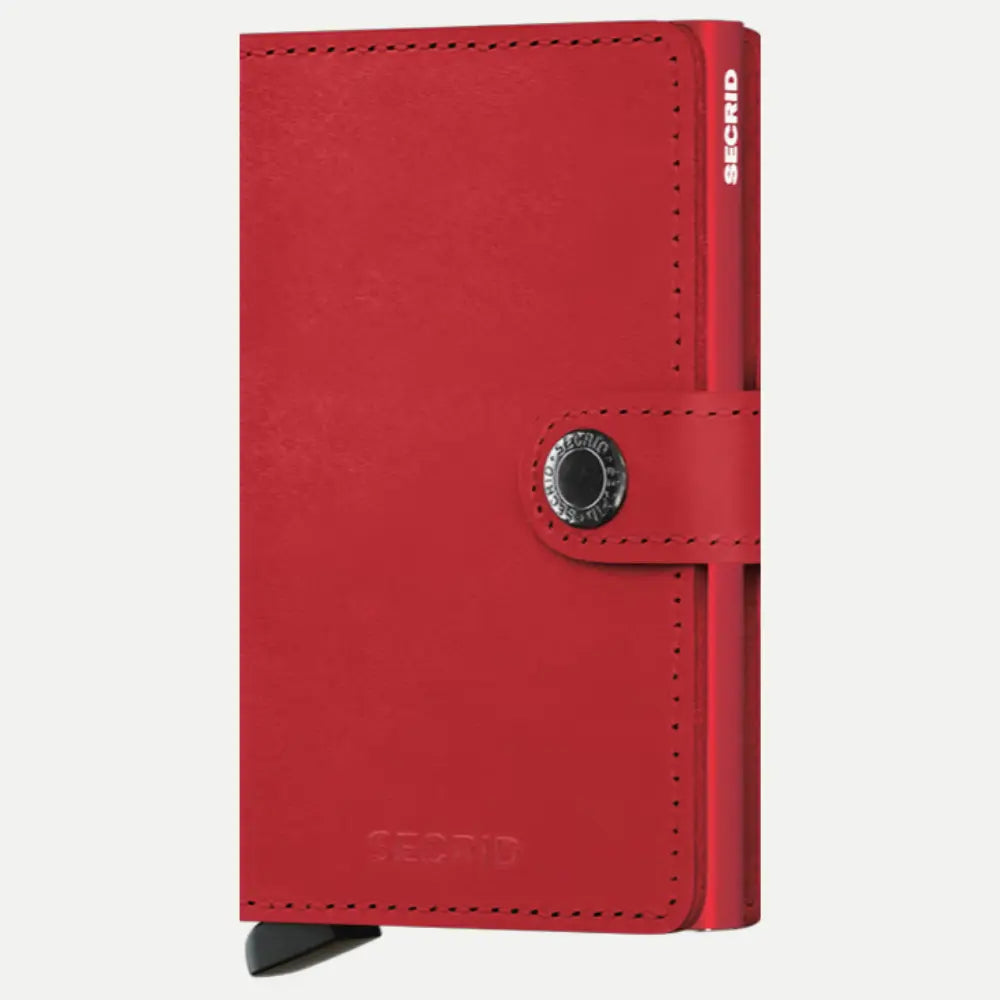 Miniwallet - Original Red et Red - Secrid
