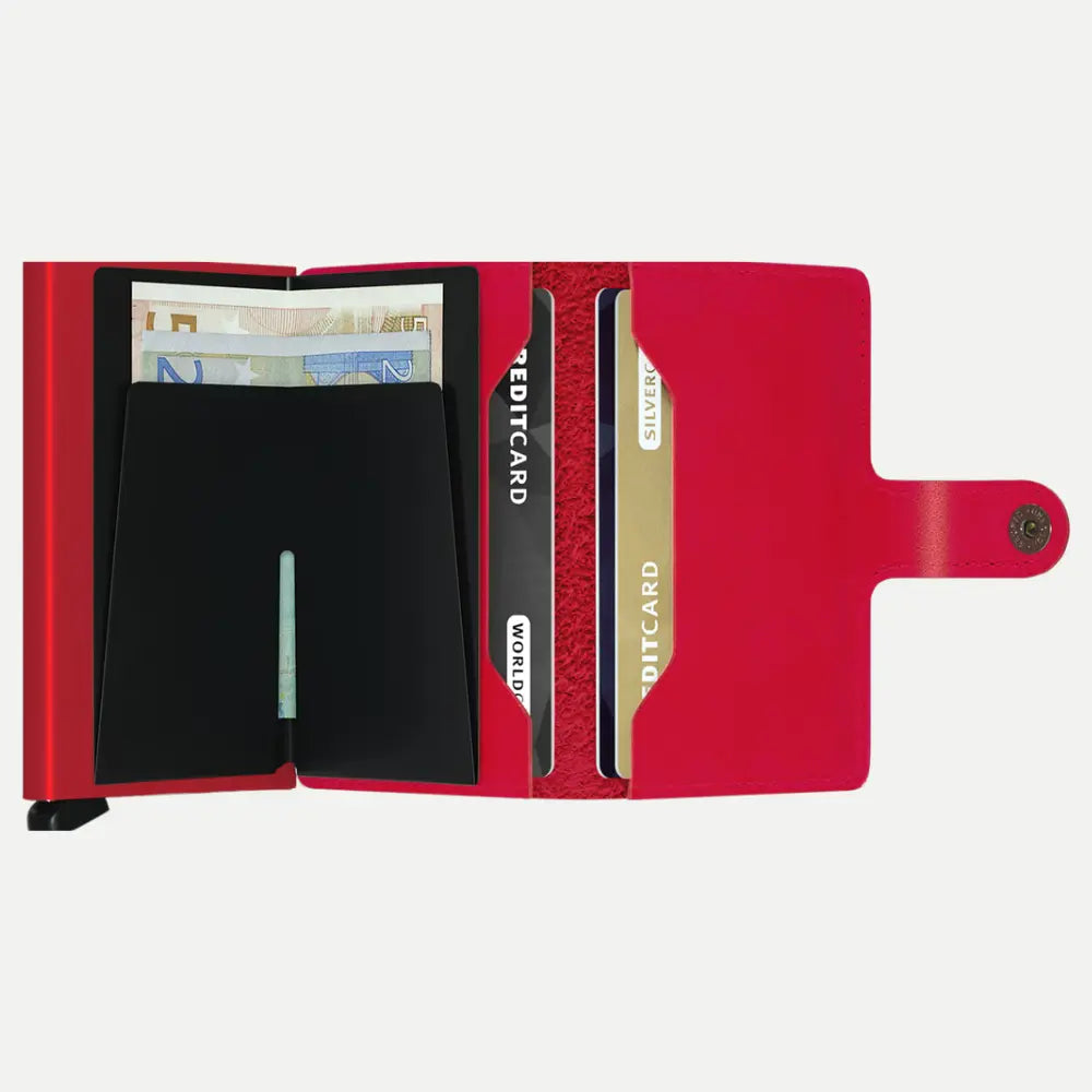 Miniwallet - Original Red et Red - Secrid - détail 2