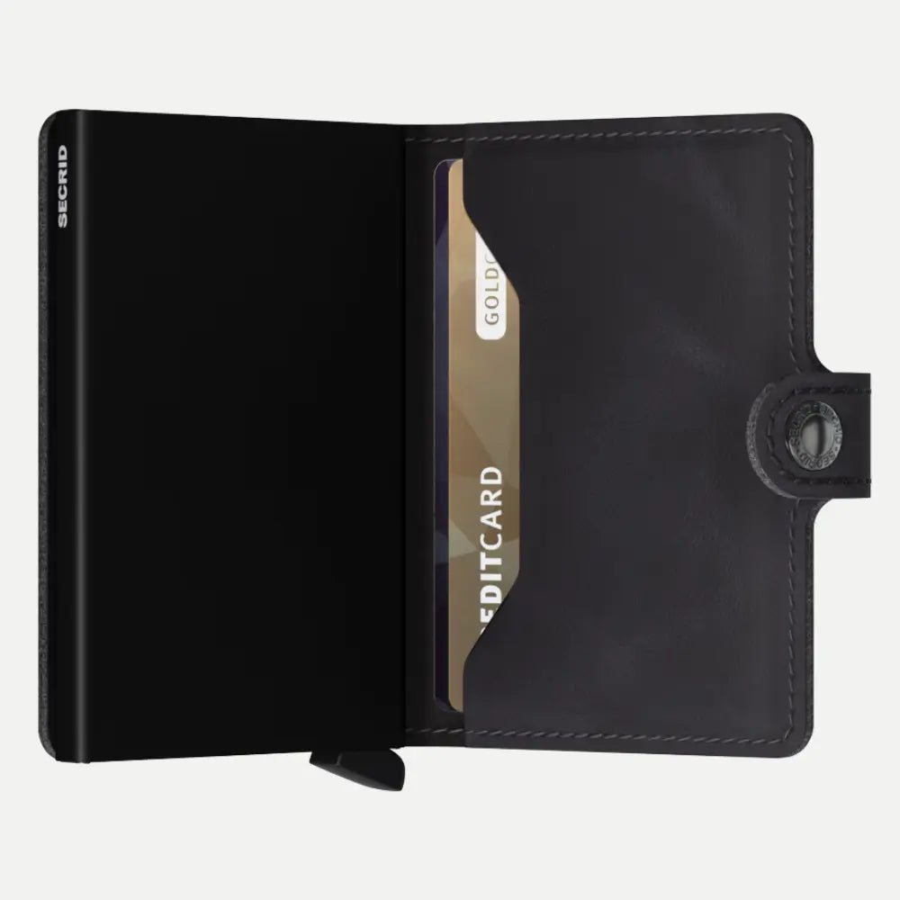 Miniwallet - Vintage Black - Secrid - détail 2