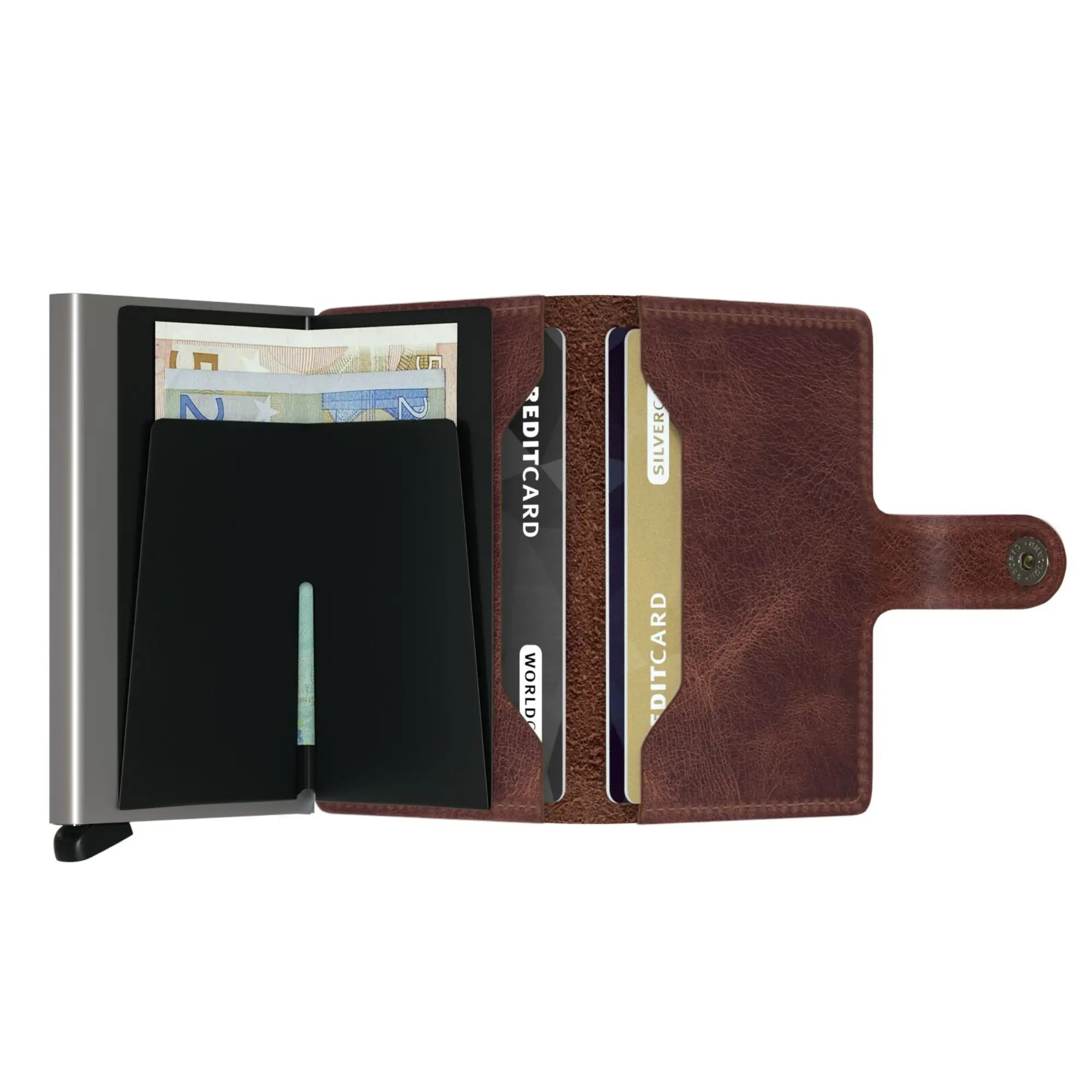 MINIWALLET - VINTAGE BROWN