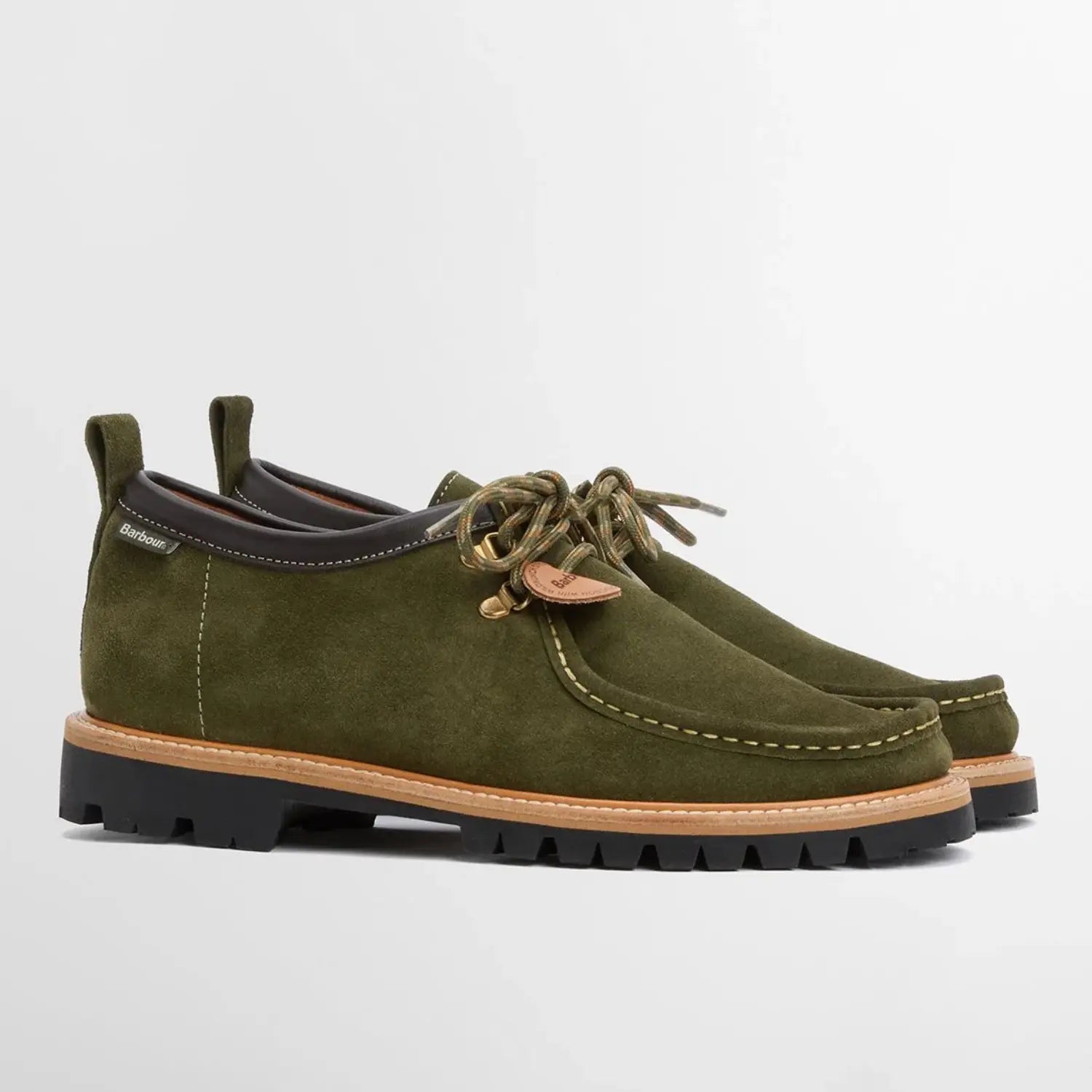MOCASSINS COATHAM VERTS BARBOUR X WILDBUNCH -  Klubb