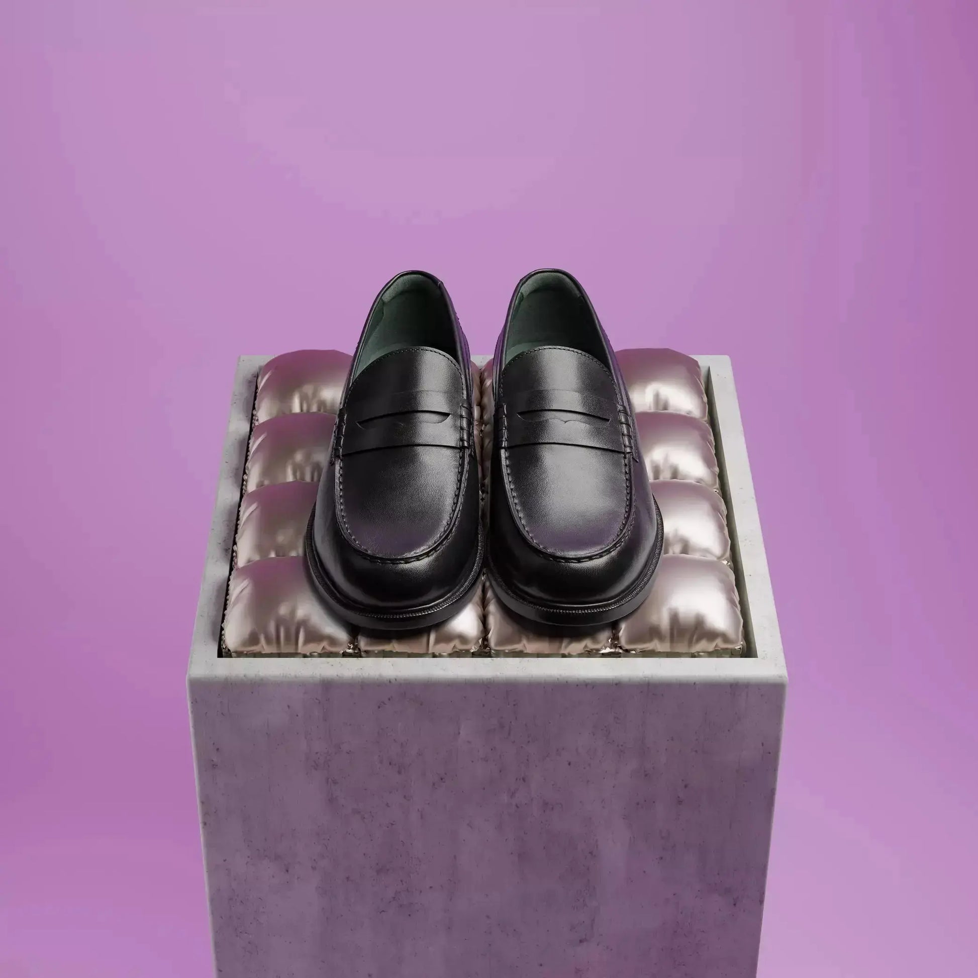 Mocassins Craft James Lo - Noir - Clarks - détail 4
