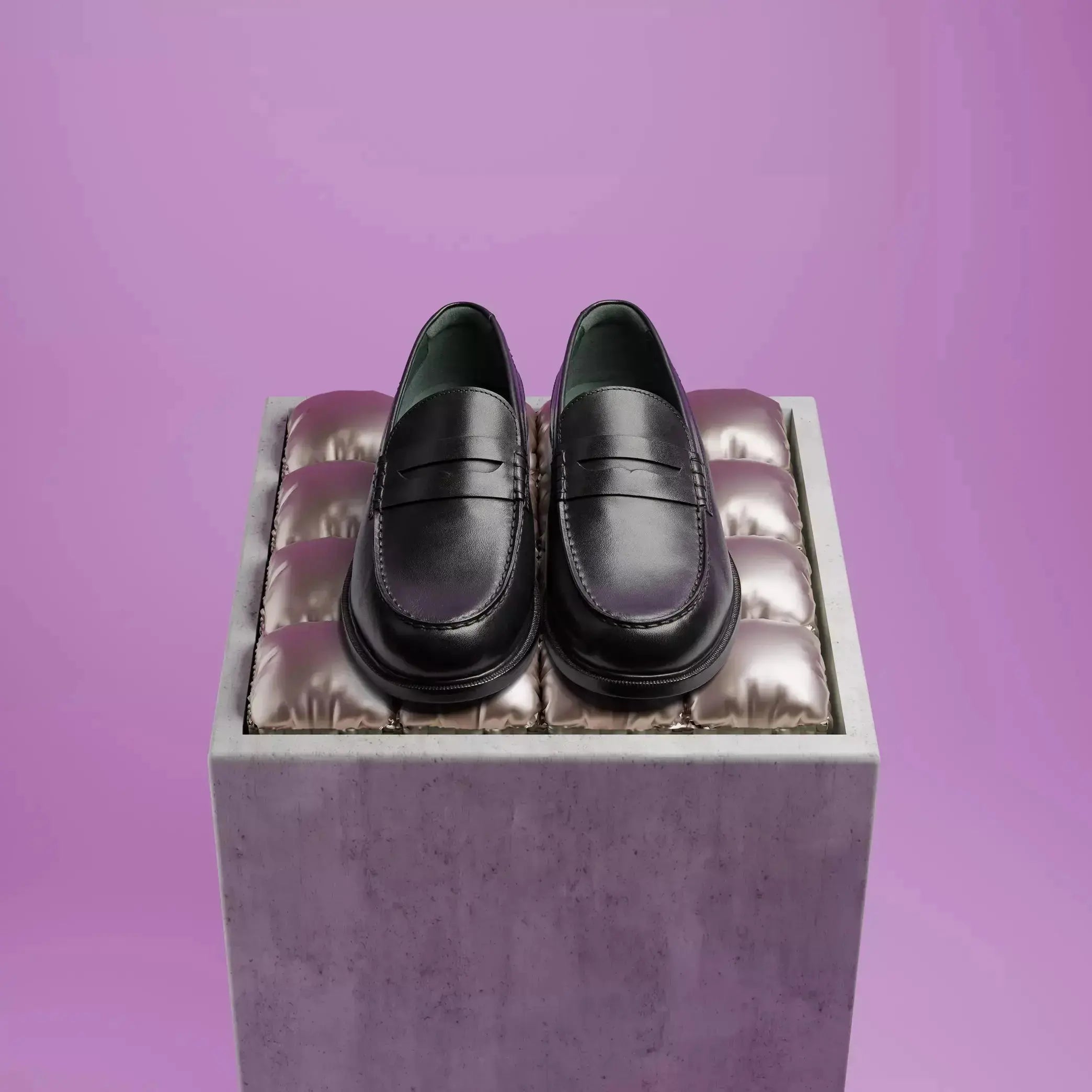 Mocassins Craft James Lo - Noir - Clarks - détail 4