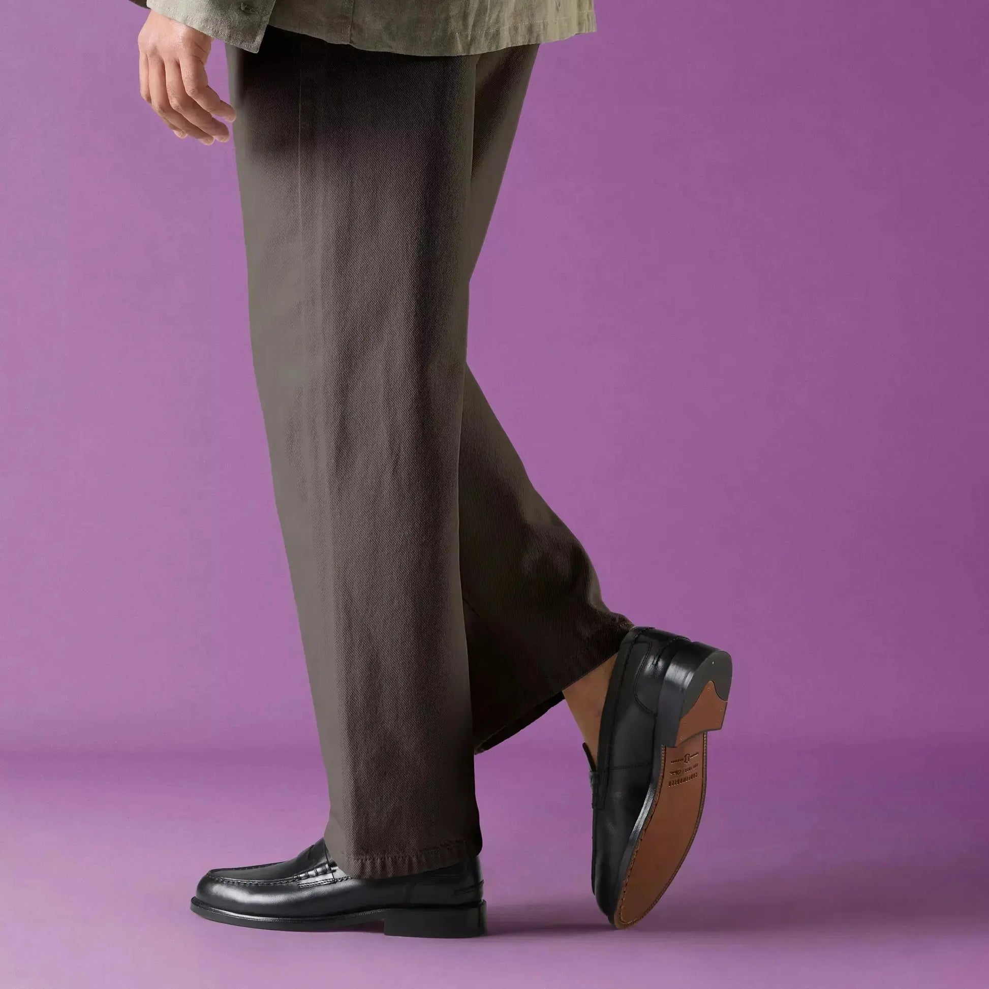 Mocassins Craft James Lo - Noir - Clarks - détail 5