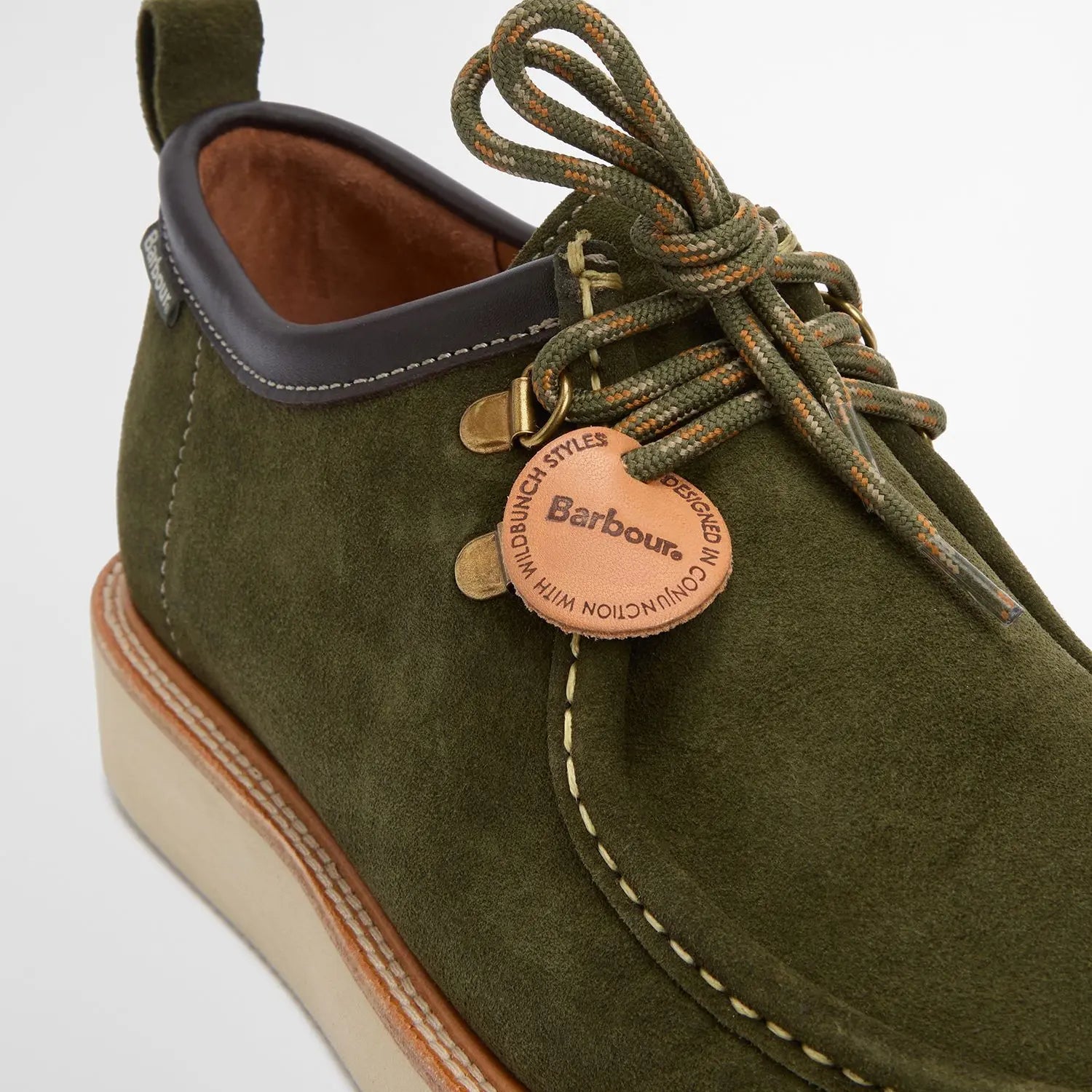 MOCASSINS HEATHPOOL VERTS BARBOUR X WILDBUNCH -  Klubb