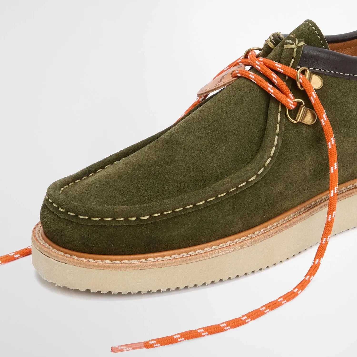 MOCASSINS HEATHPOOL VERTS BARBOUR X WILDBUNCH -  Klubb