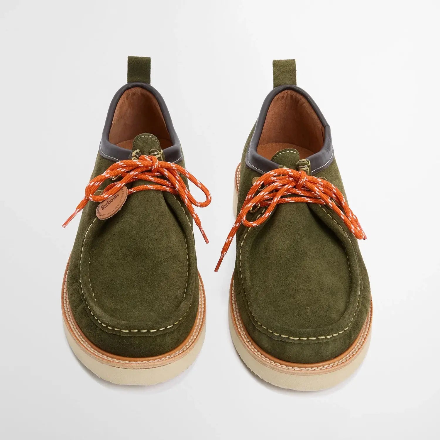 MOCASSINS HEATHPOOL VERTS BARBOUR x WILDBUNCH -  Klubb