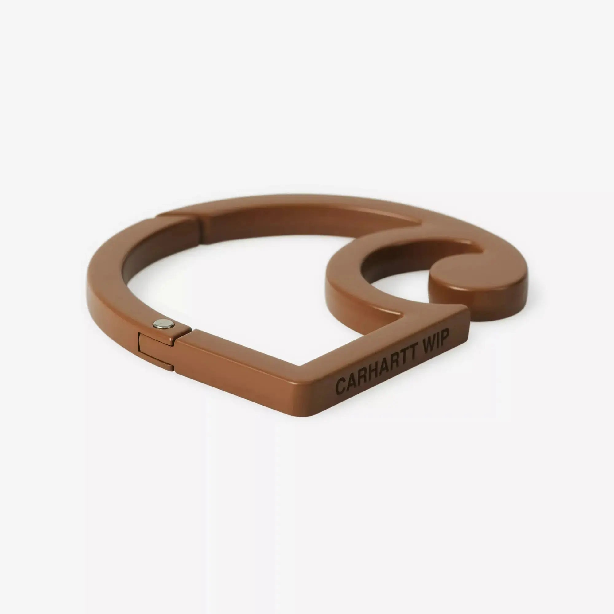 CARHARTT WIP -  MOUSQUETON C-LOGO - BROWN -  Klubb