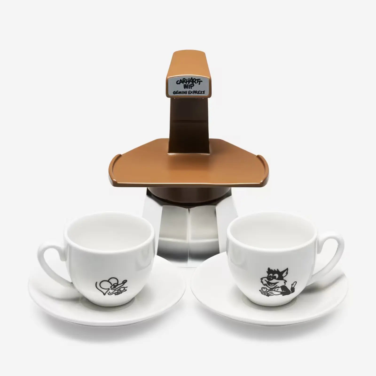 Machine à expresso Gemini Express Carhartt WIP - 2 tasses céramique blanche A Story Told A Cup Shared