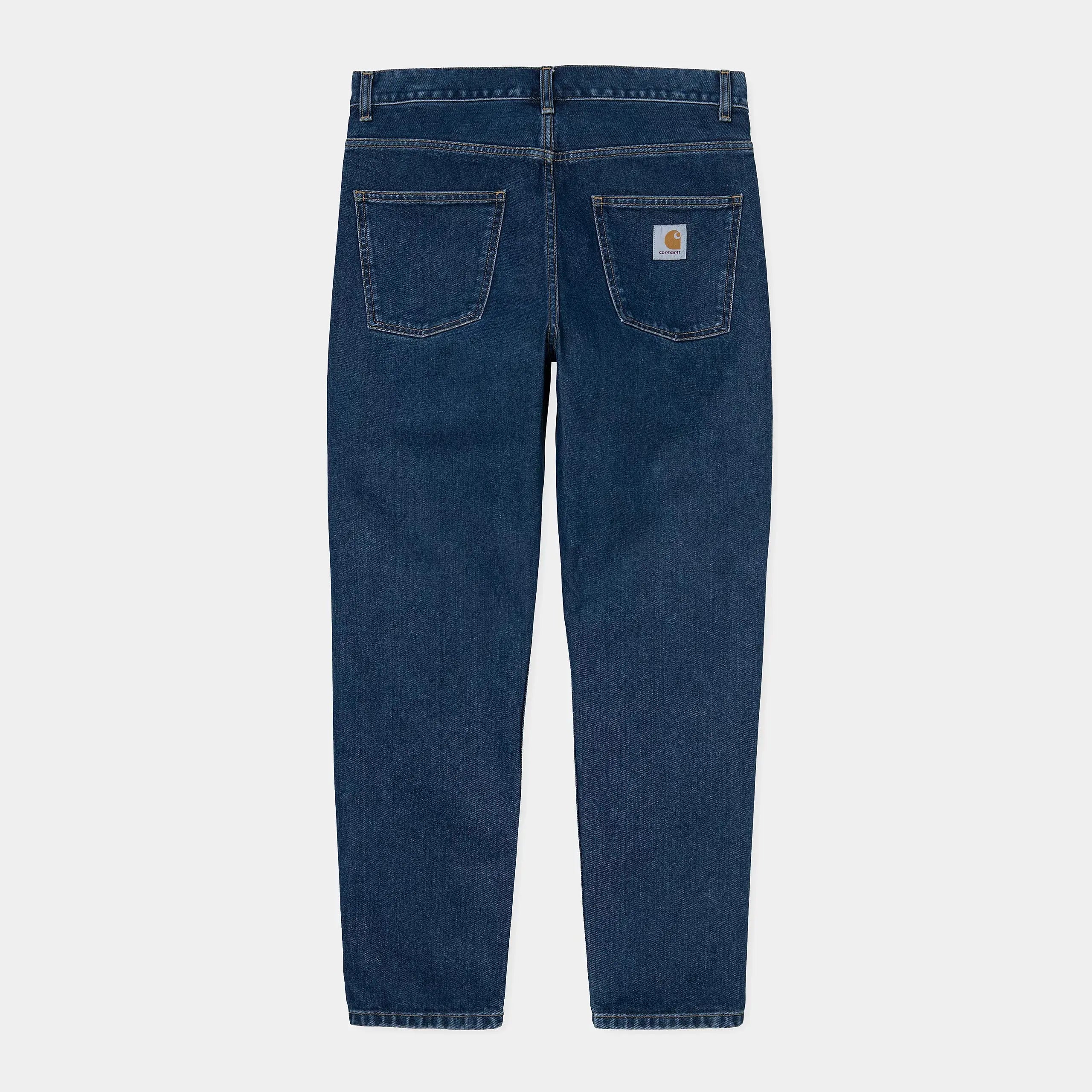 NEWEL PANT - BLUE STONE WASHED CARHARTT WIP -  Klubb