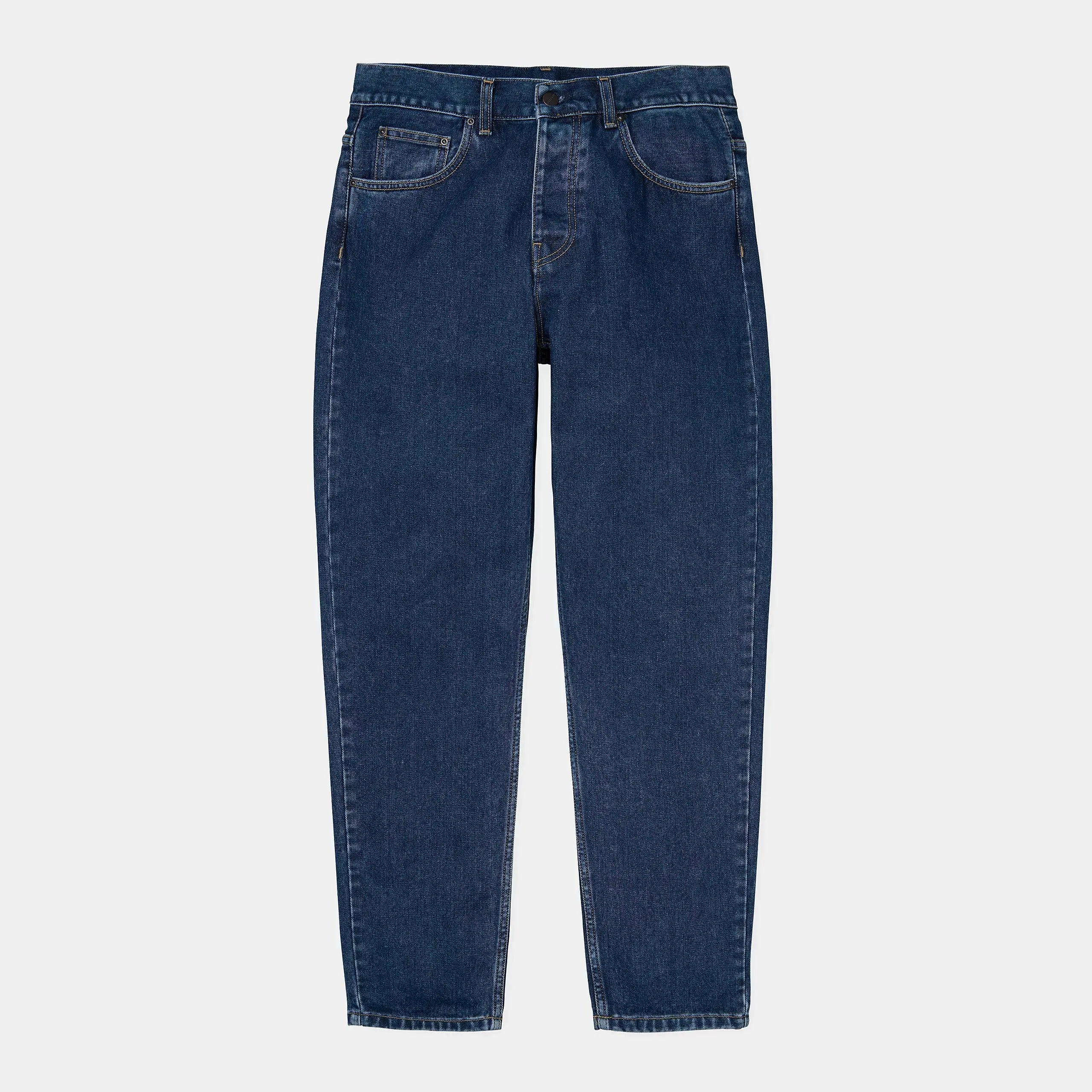 NEWEL PANT - BLUE STONE WASHED CARHARTT WIP -  Klubb