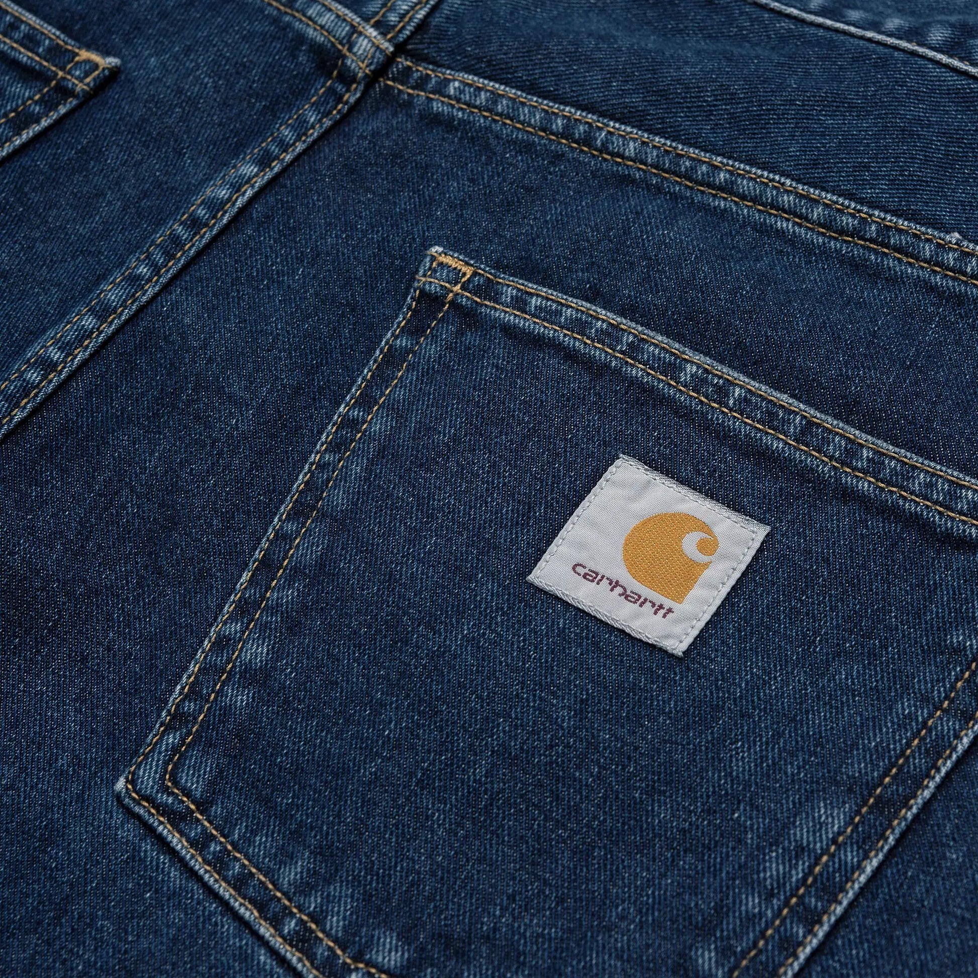 NEWEL PANT - BLUE STONE WASHED CARHARTT WIP -  Klubb