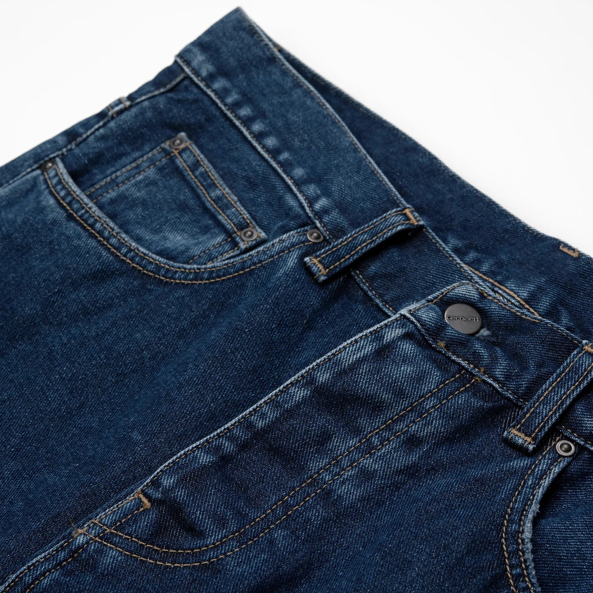 NEWEL PANT - BLUE STONE WASHED CARHARTT WIP -  Klubb