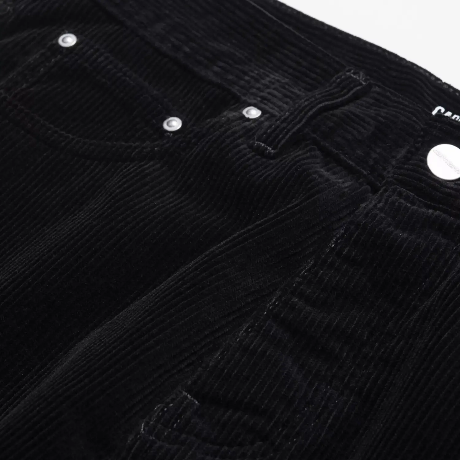 CARHARTT WIP -  NEWEL PANT VELOURS - BLACK -  Klubb