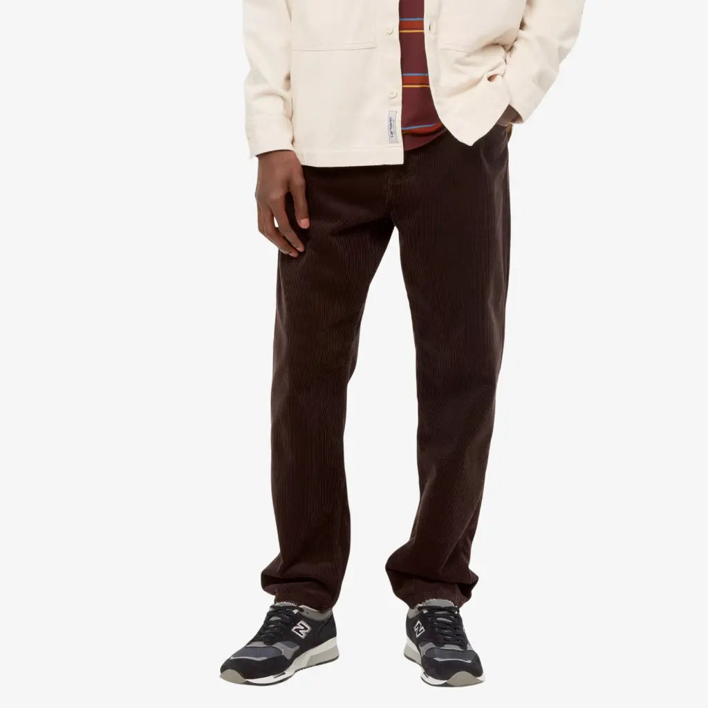 CARHARTT WIP -  NEWEL PANT VELOURS - TOBACCO -  Klubb