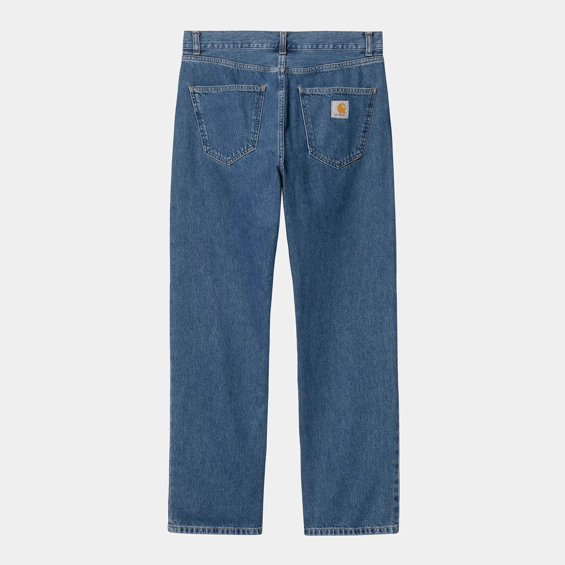 NOLAN PANT - BLUE HEAVY STONE WASH CARHARTT WIP -  Klubb