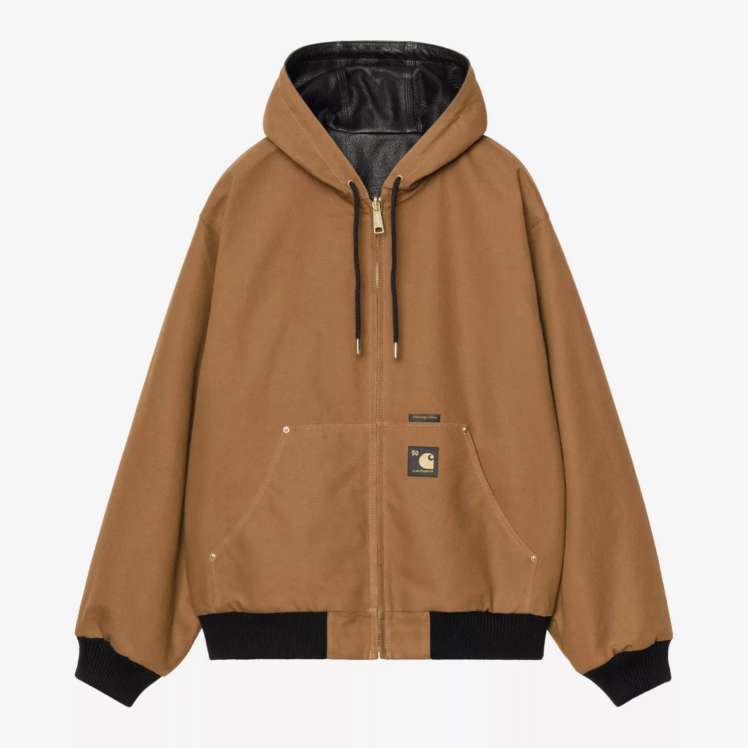 CARHARTT WIP -  OG ACTIVE JACKET 50TH ANNIVERSARY EDITION LEATHER -  Klubb