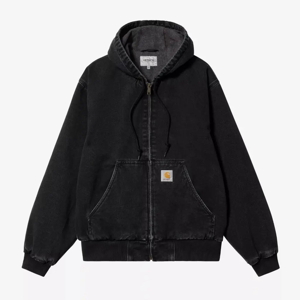 CARHARTT WIP -  OG ACTIVE JACKET WINTER - BLACK STONE WASHED -  Klubb