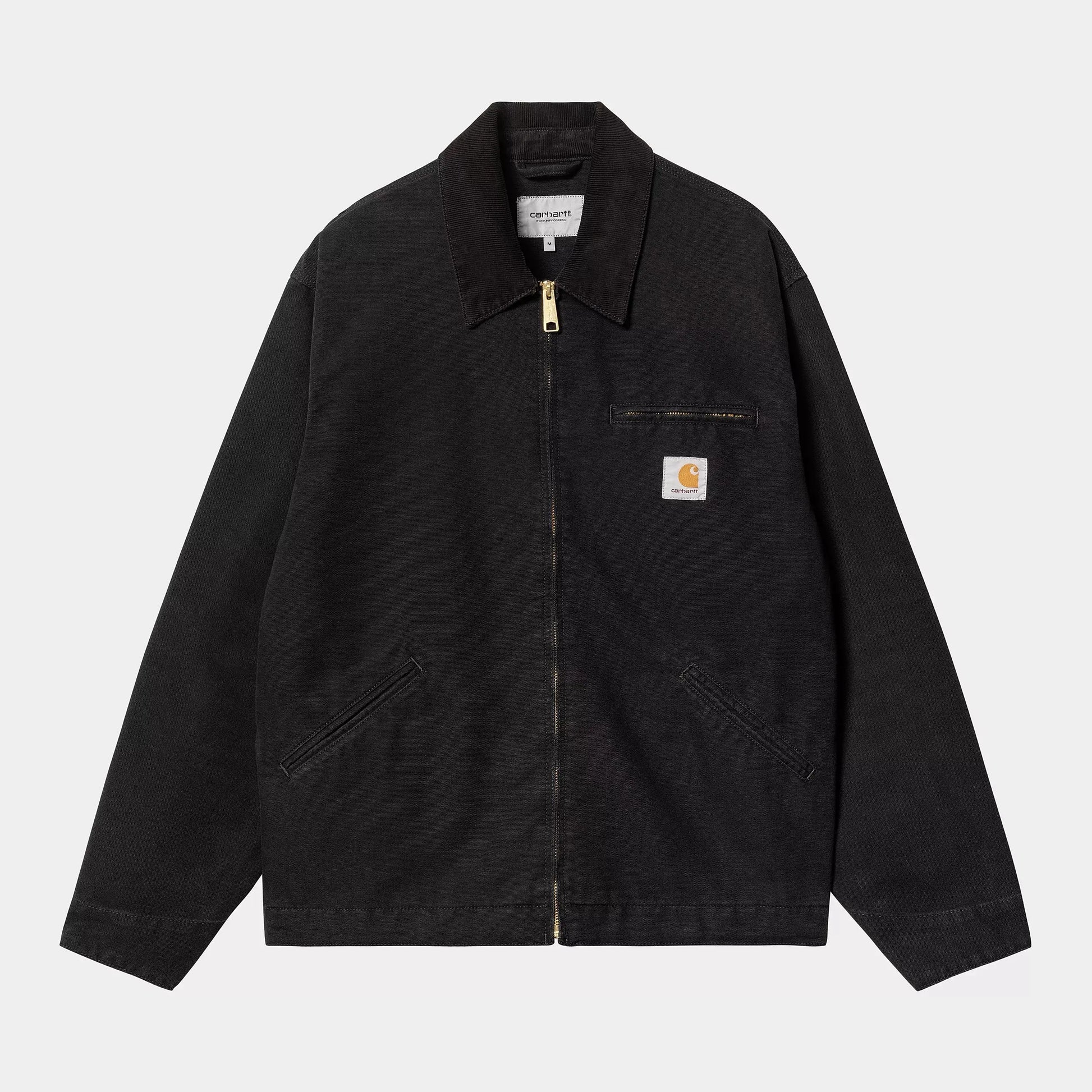 OG DETROIT JACKET - BLACK CARHARTT WIP -  Klubb