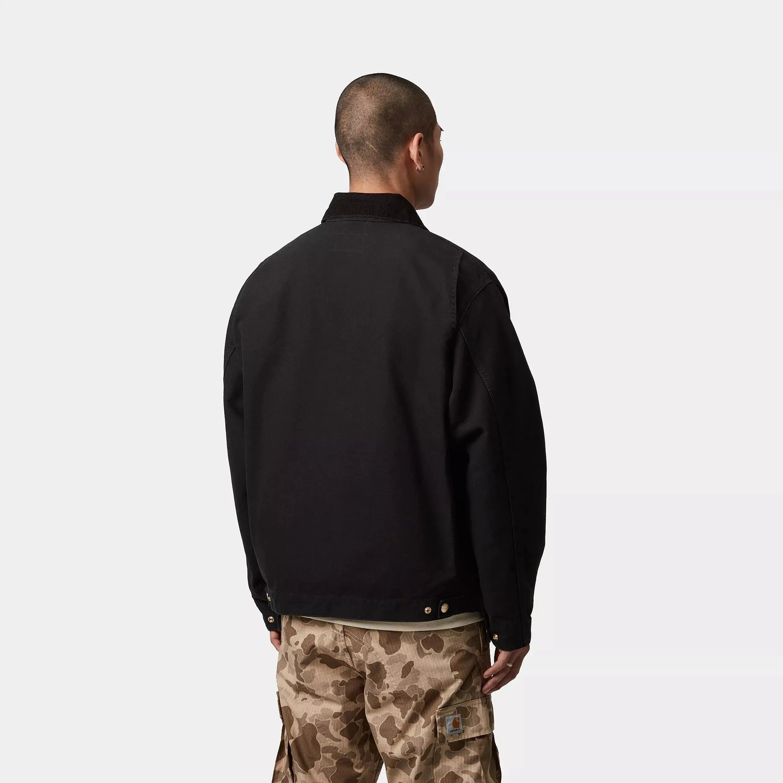 OG DETROIT JACKET - BLACK CARHARTT WIP -  Klubb