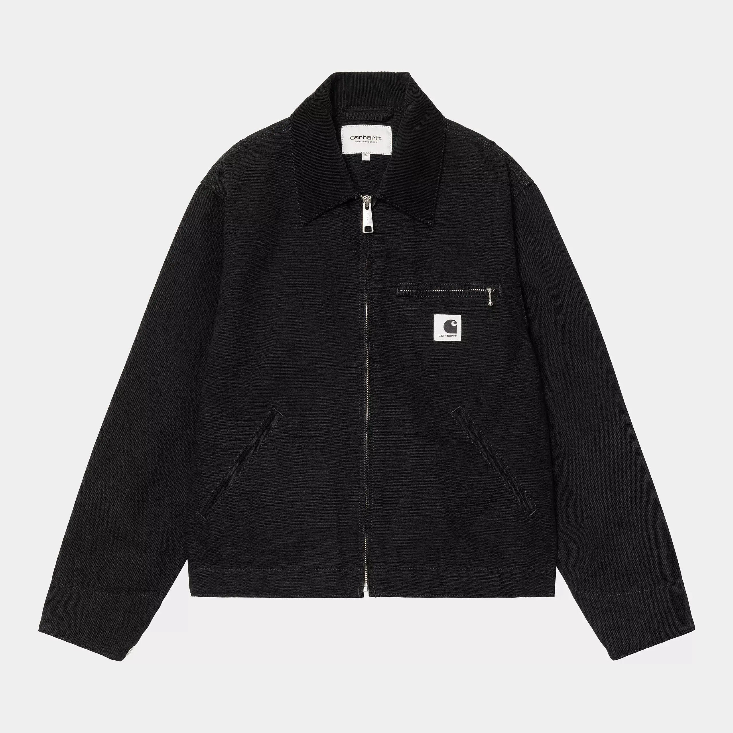 OG DETROIT JACKET - BLACK CARHARTT WIP -  Klubb
