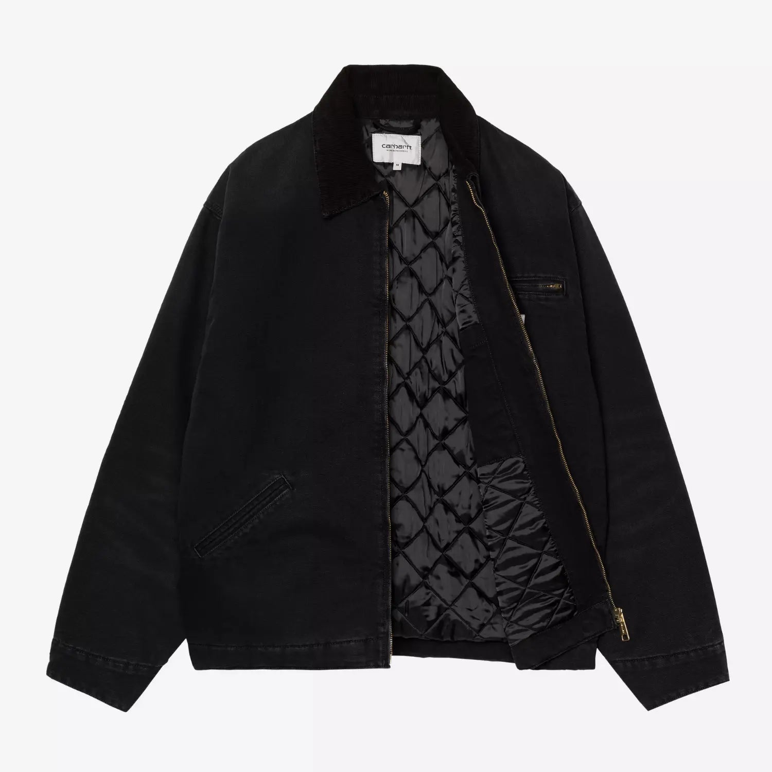 CARHARTT WIP -  OG DETROIT JACKET - BLACK STONE -  Klubb