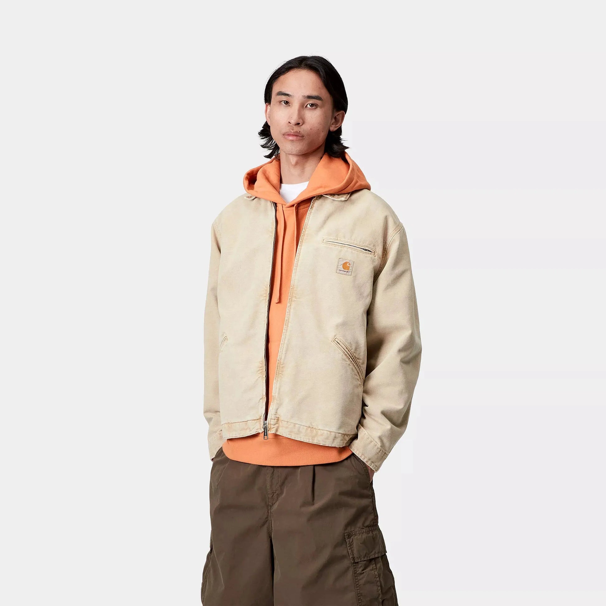 CARHARTT WIP -  OG DETROIT JACKET - DUSTY H BROWN -  Klubb