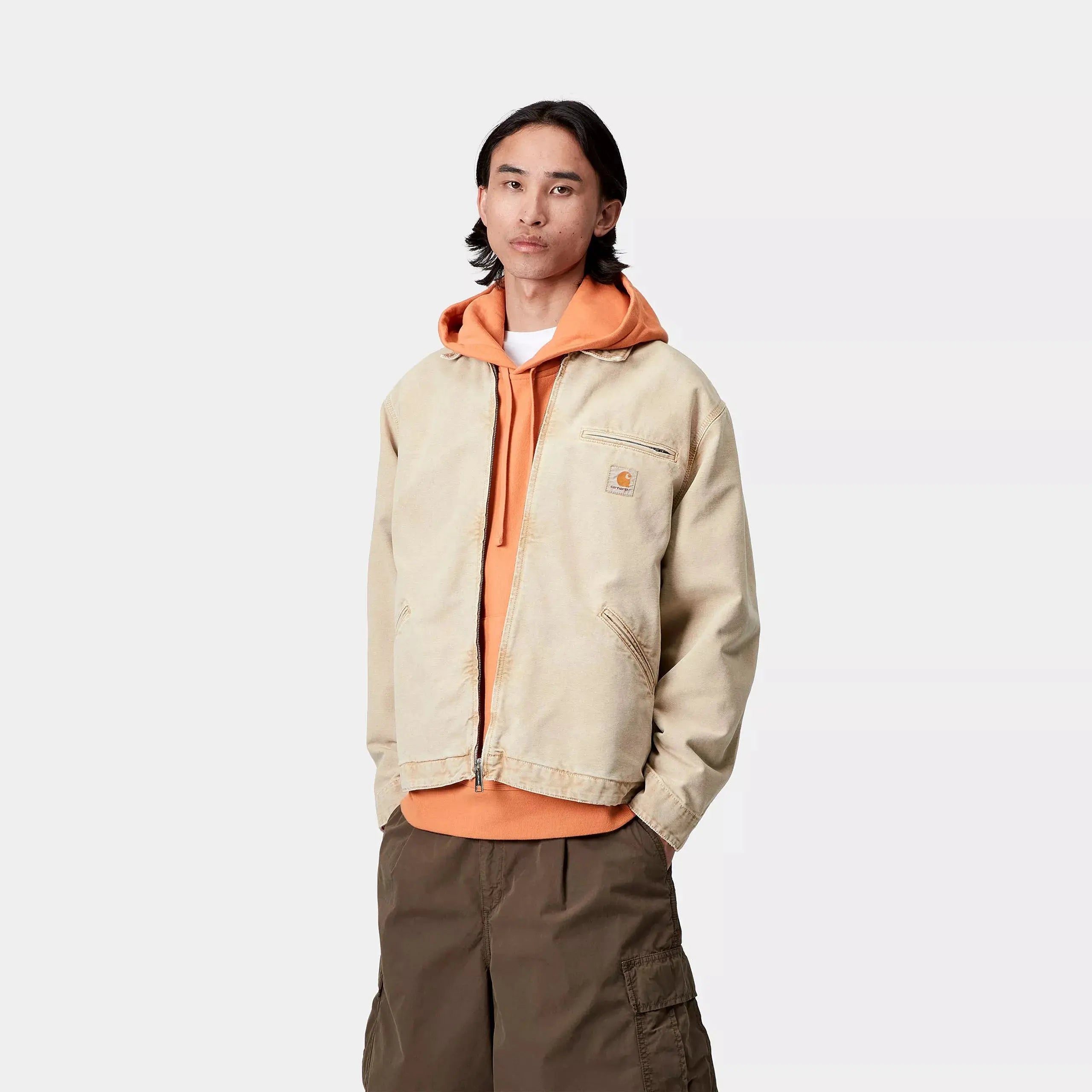 CARHARTT WIP -  OG DETROIT JACKET - DUSTY H BROWN -  Klubb