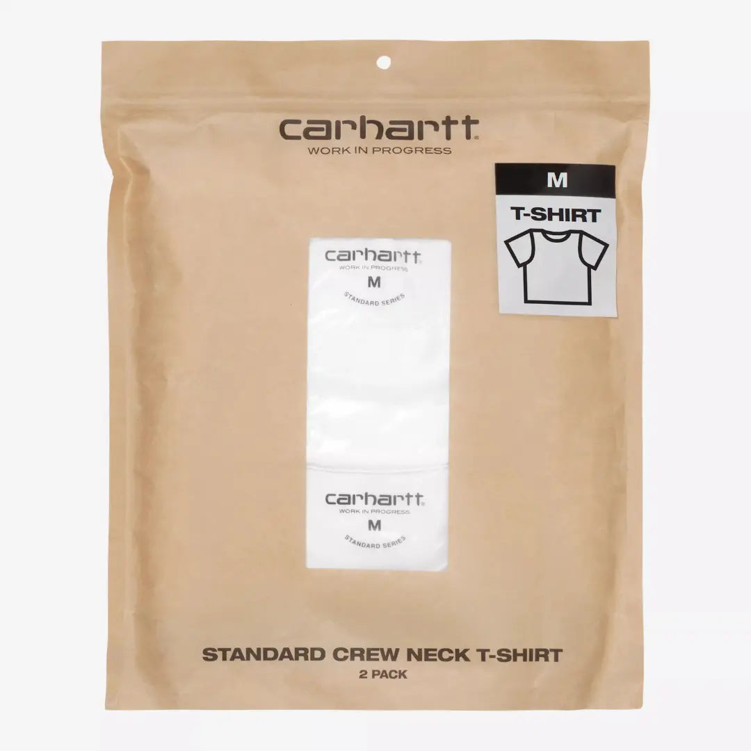 Pack 2 T-shirts - Blanc - Carhartt WIP - détail 2