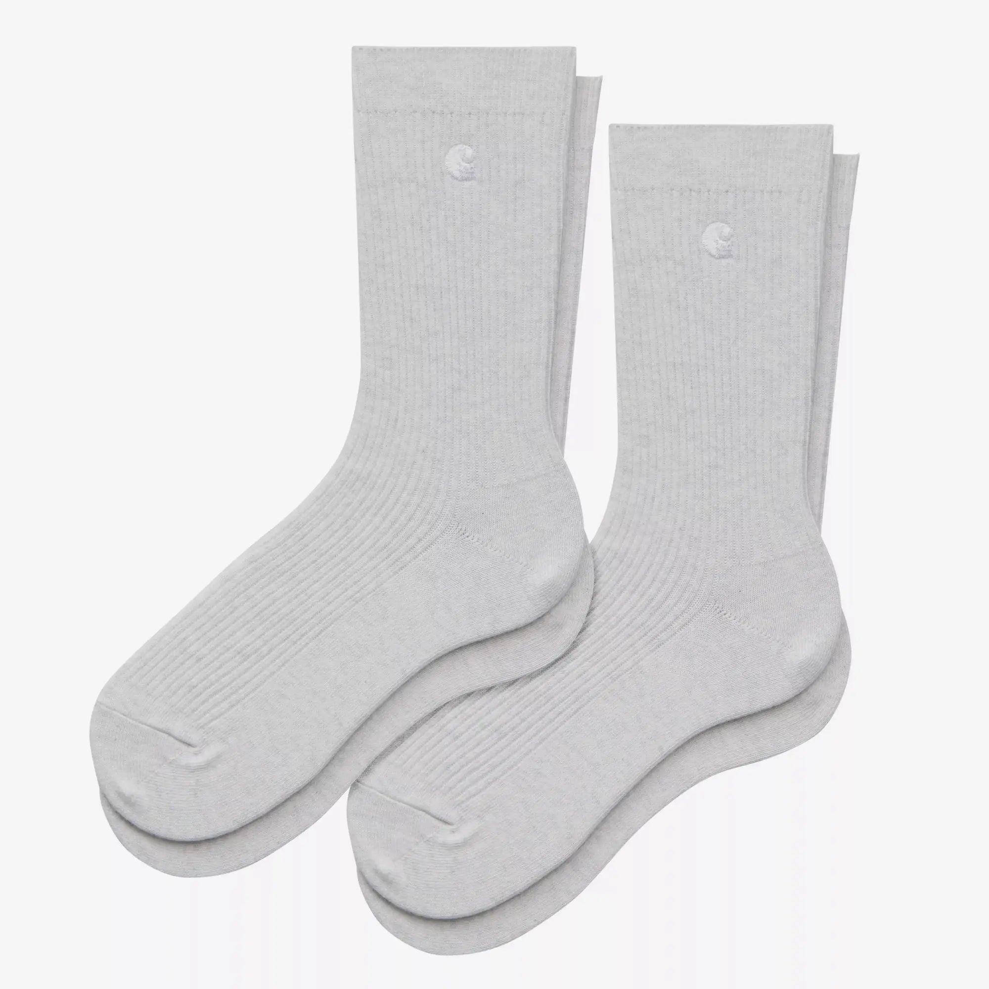 PACK CHAUSSETTES MADISON - ASH HEATHER & WHITE