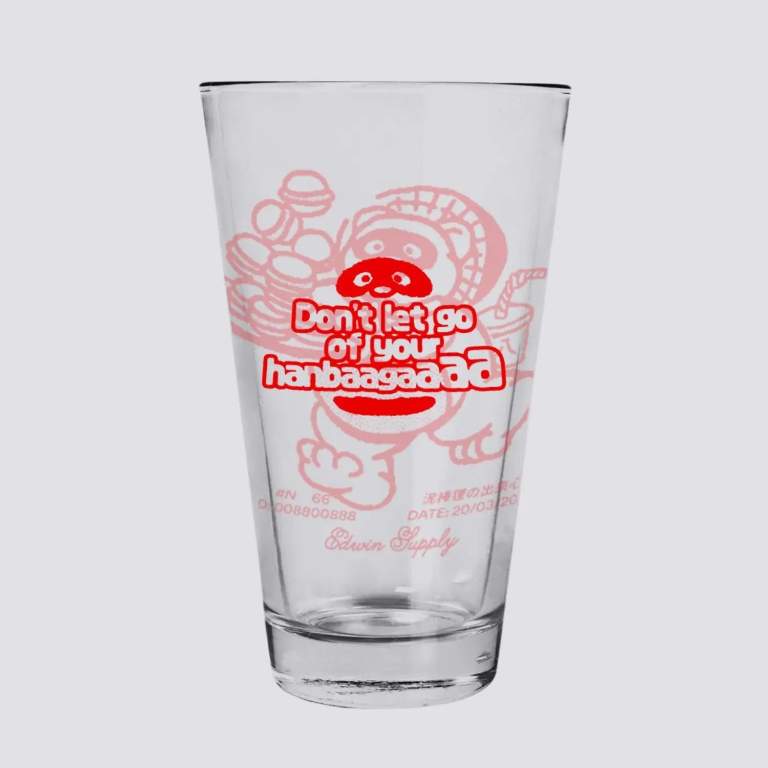 EDWIN -  PACK DE 2 VERRES -  Klubb