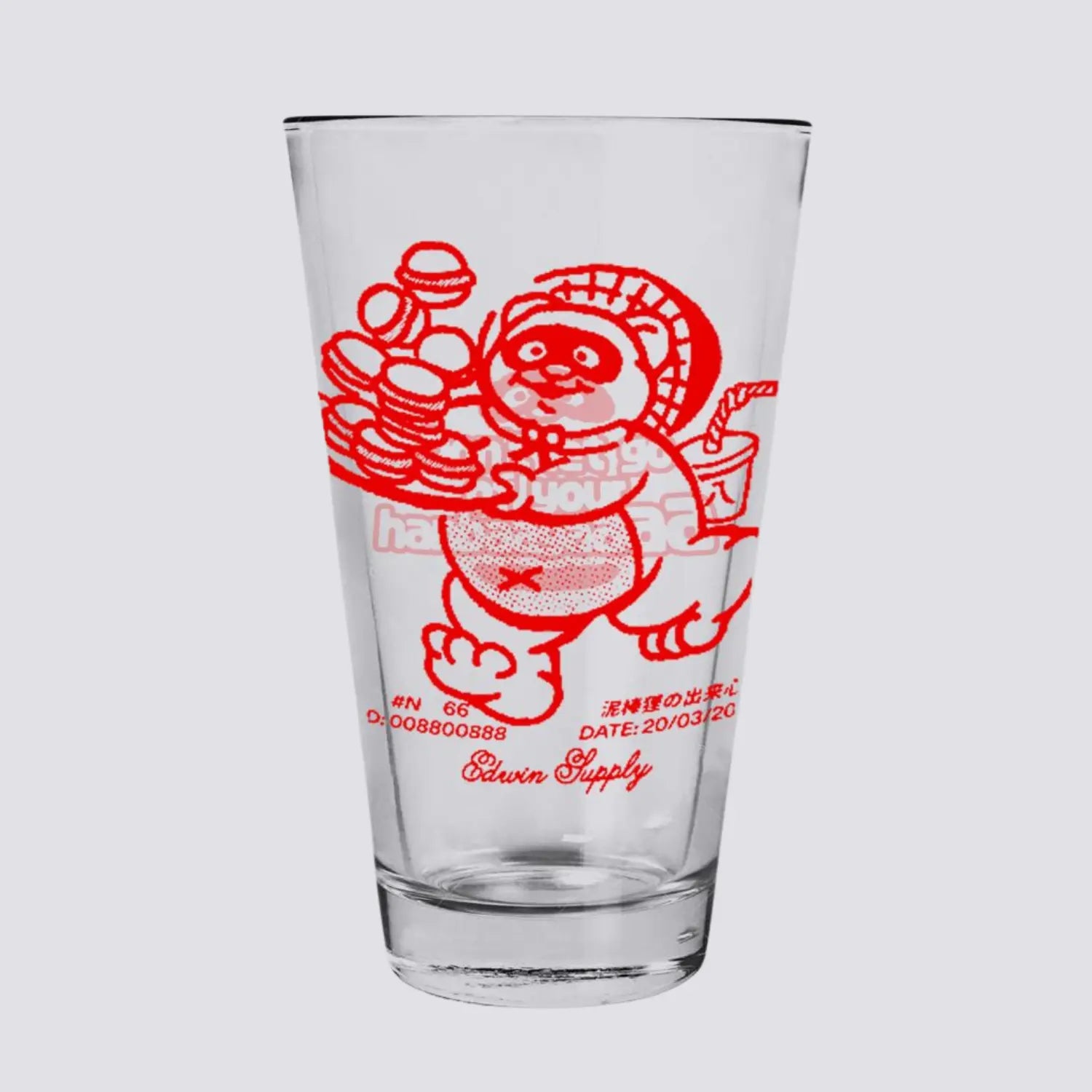 EDWIN -  PACK DE 2 VERRES -  Klubb