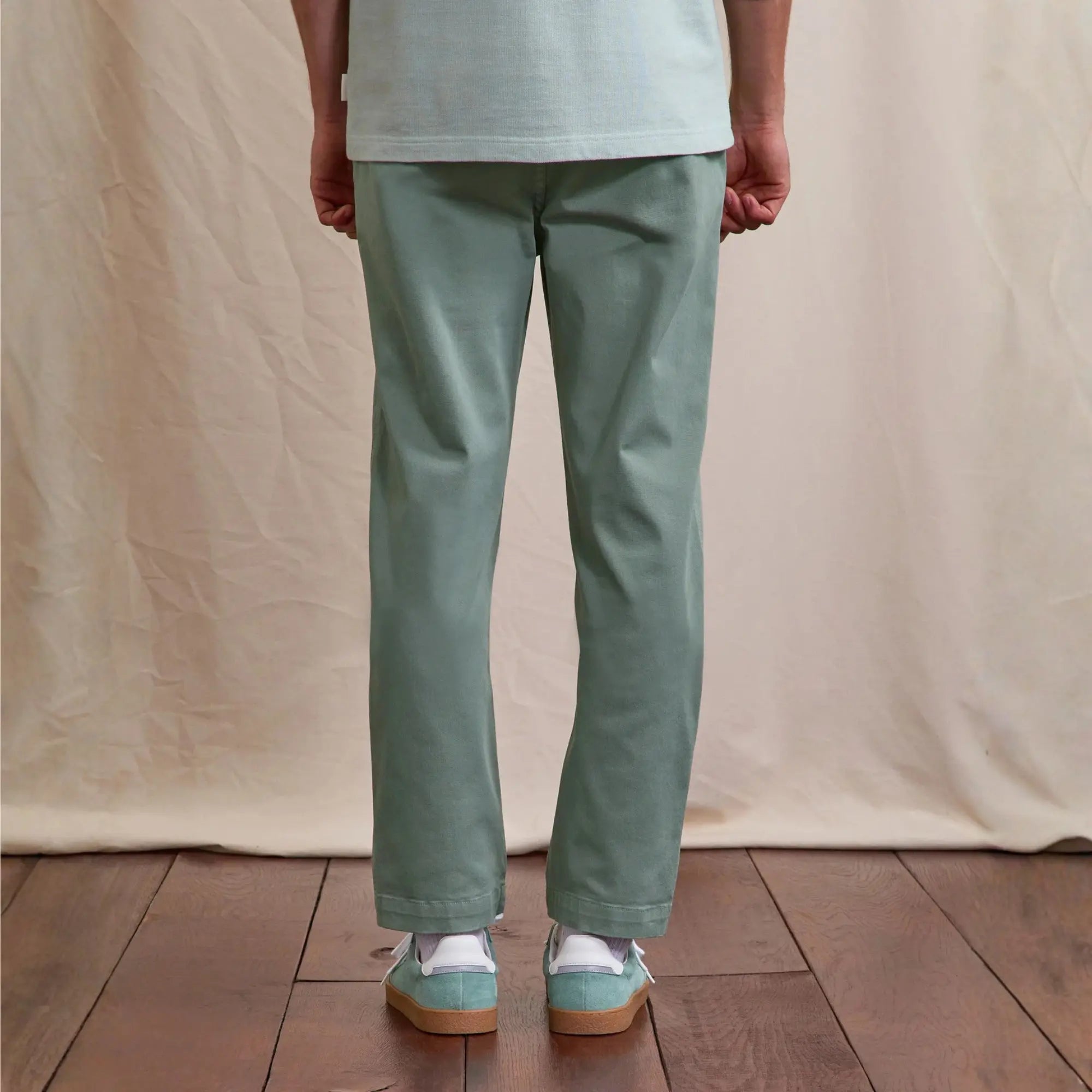 PANTALON BRIX REGULAR VERT CLAIR