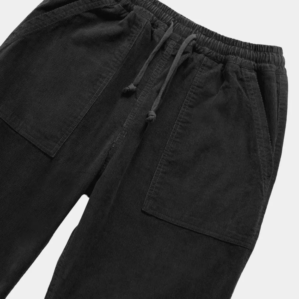 PANTALON CHEF VELOURS - NOIR SERVICE WORKS -  Klubb