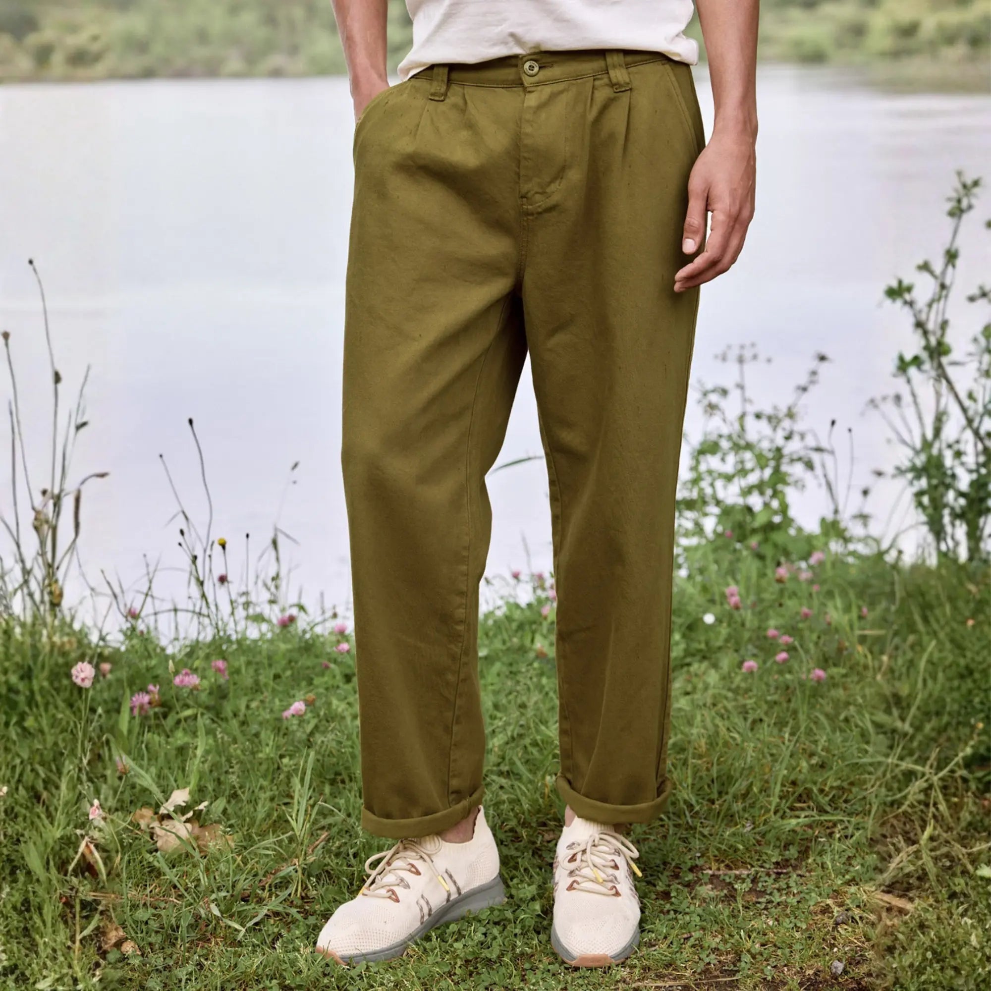 PANTALON LANDAIS KAKI