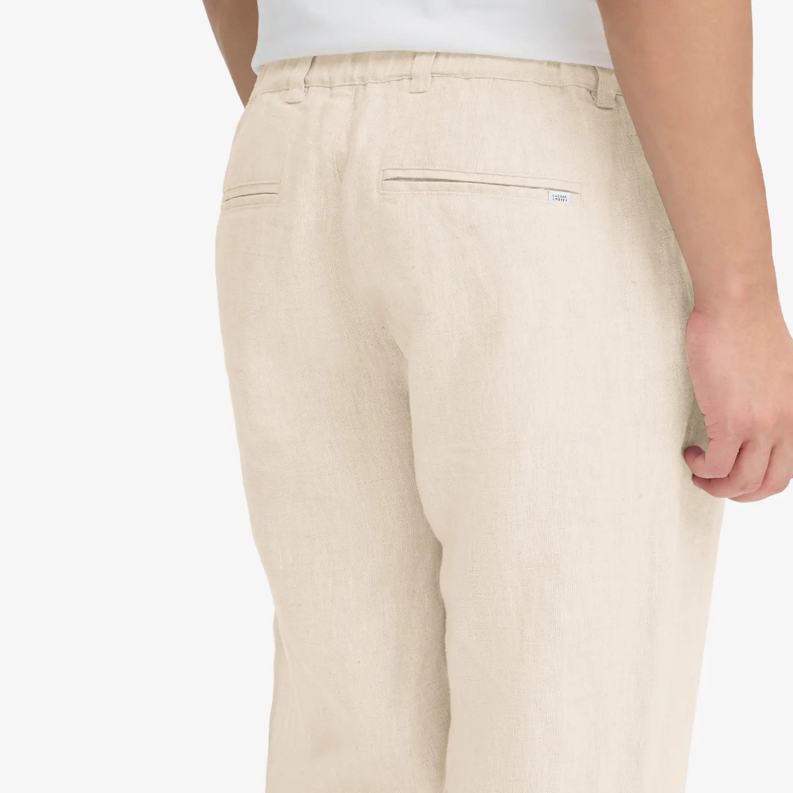 Pantalon en Lin - Naturel