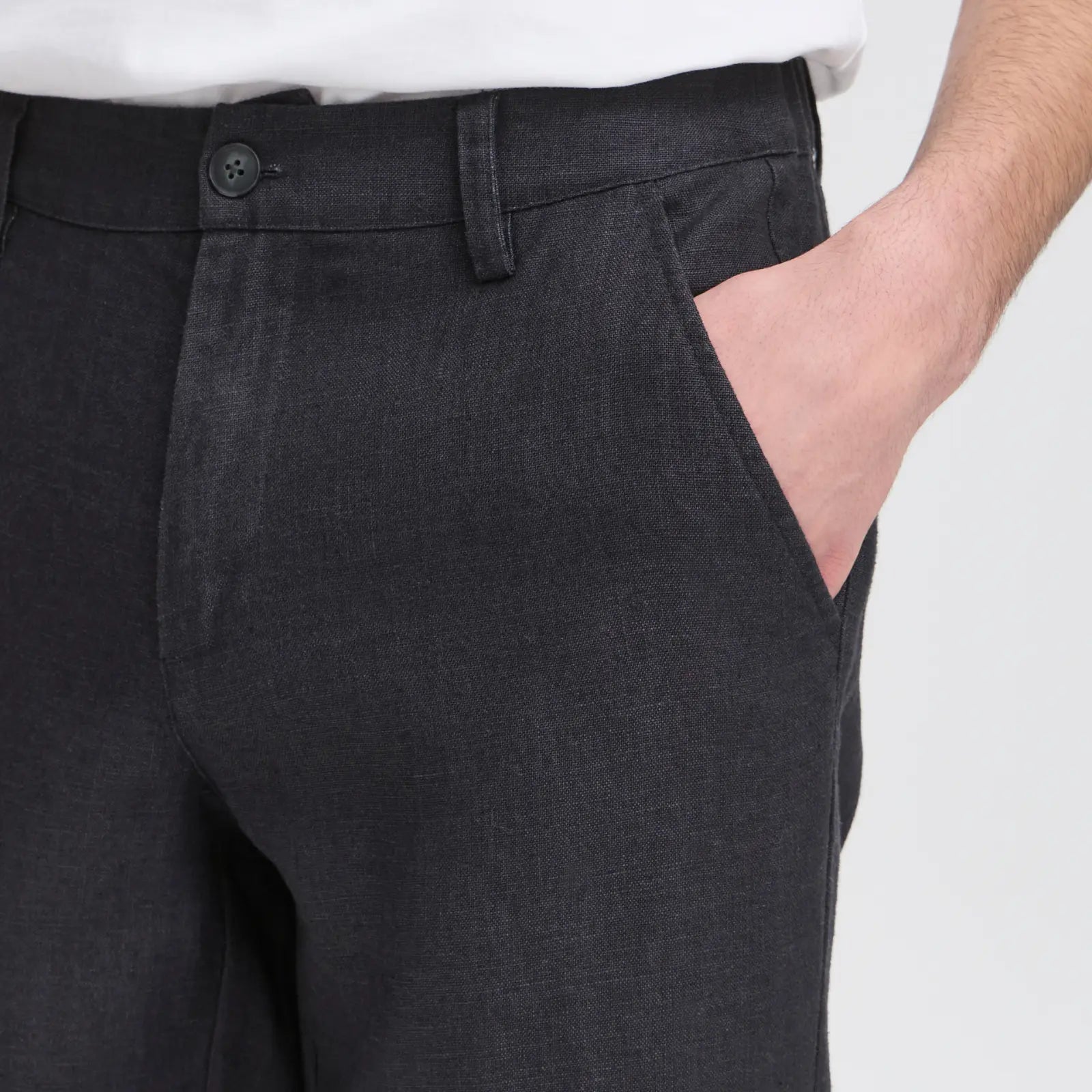 Pantalon en Lin - Navy