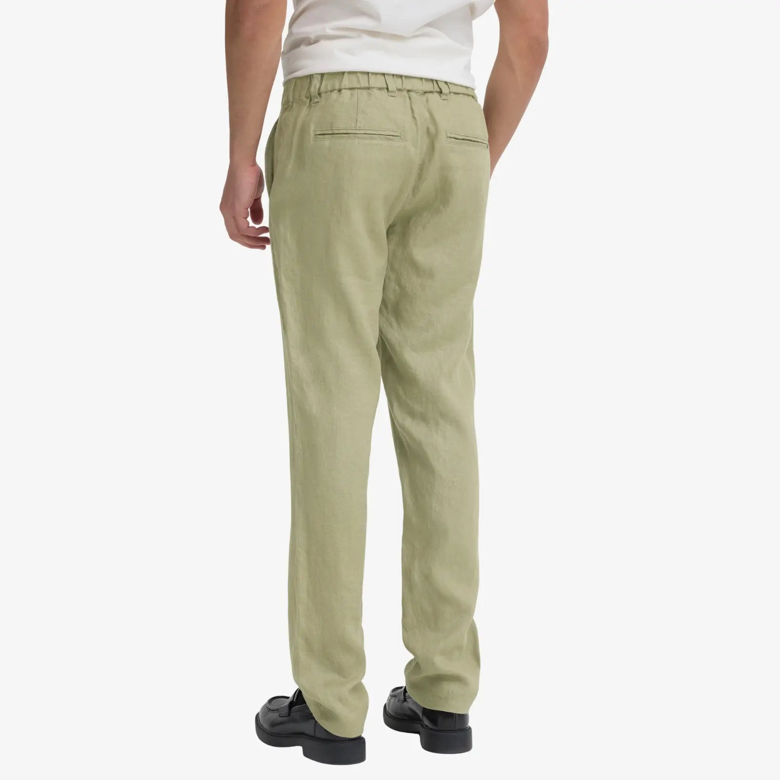 Pantalon en Lin - Vert Sauge