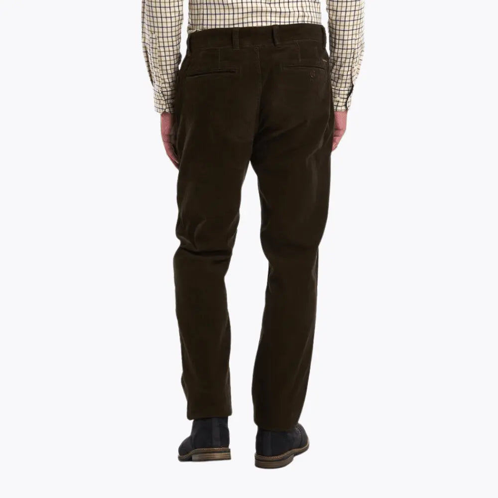 PANTALON NEUSTON VELOURS CÔTELÉ OLIVE